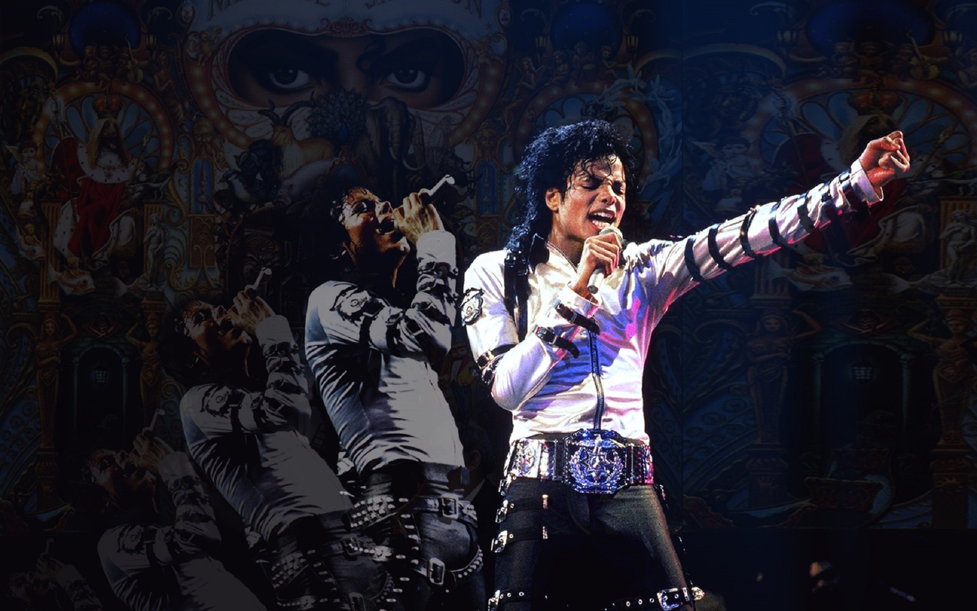 1920x1200 Mj, Michael Jackson, 3d, Artwork, Pop King, Michael Jackson Pop King