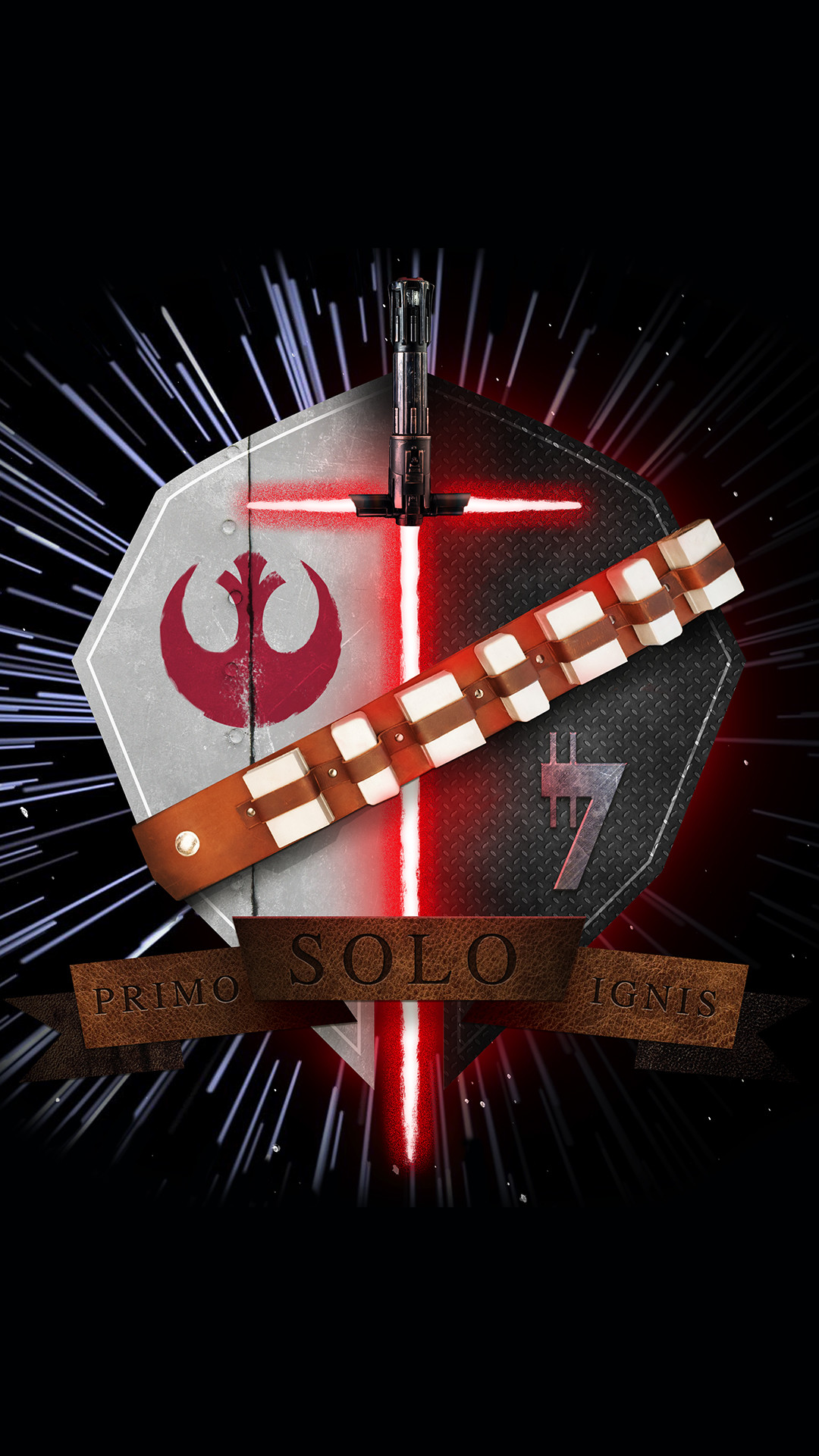 1080x1920 Star Wars Family Crest Han Solo Primo Solo Ignis iPhone 6+ HD Wallpaper ...