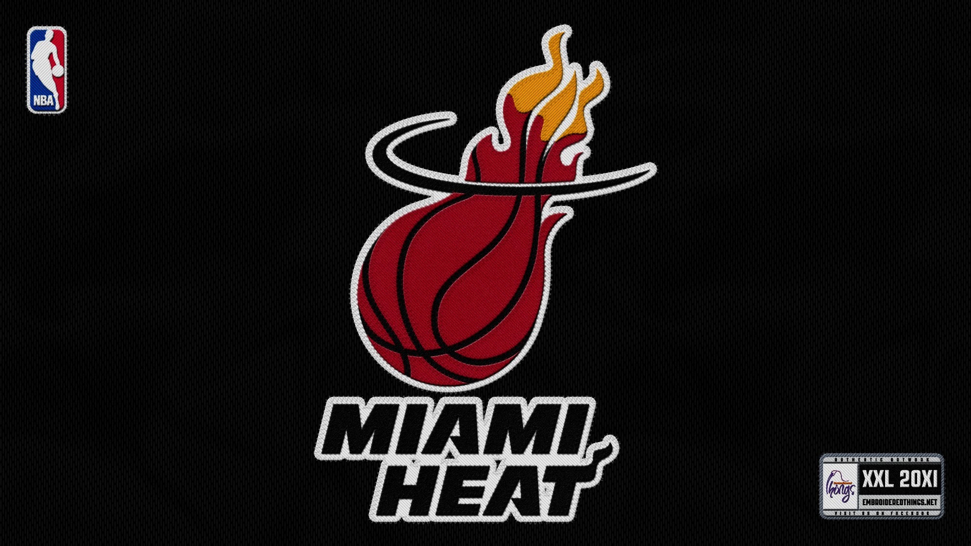 2000x1125 Miami Heat NBA Logo | wallpapers55.com - Best Wallpapers for PCs .