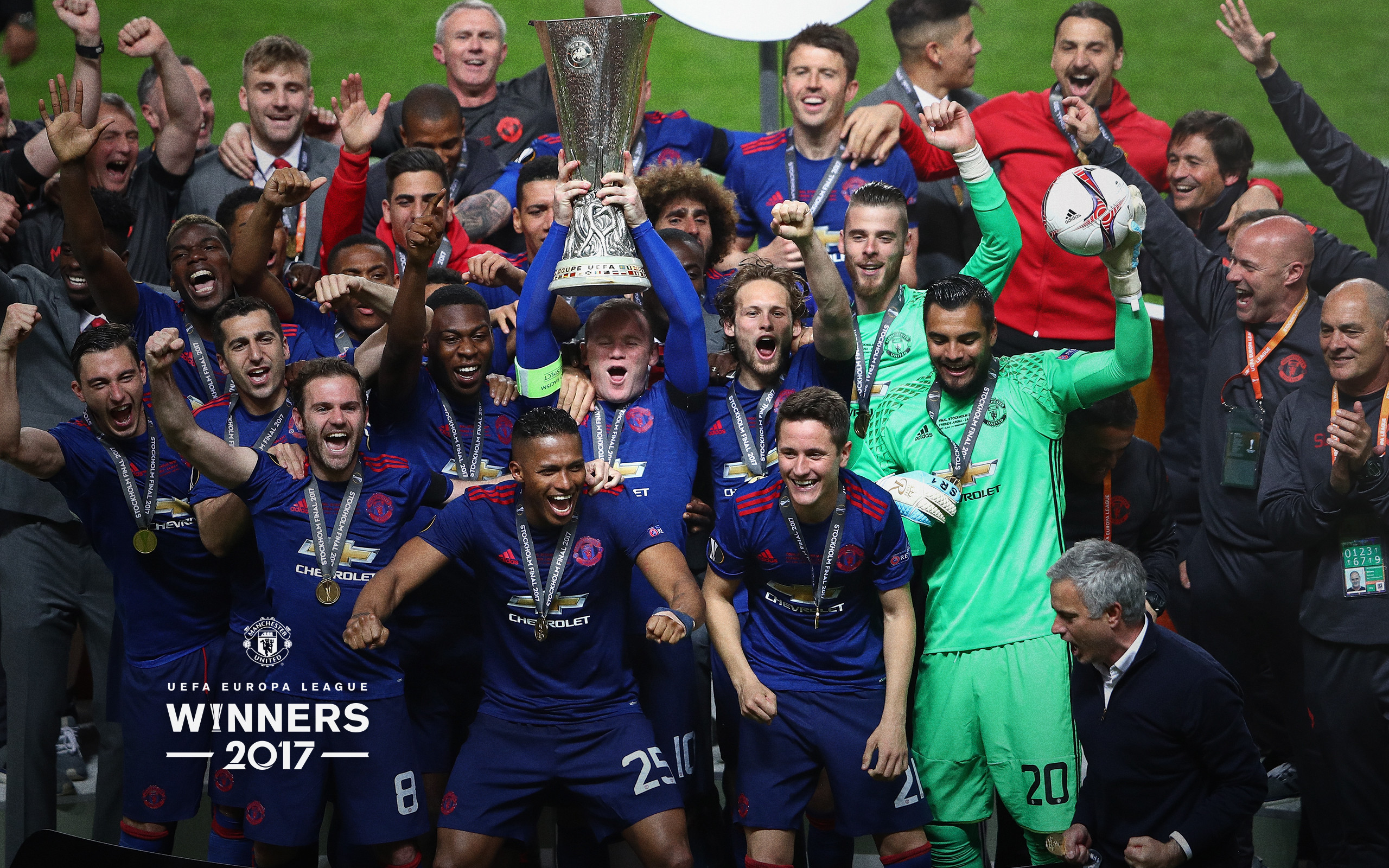 2560x1600 Manchester United win the UEFA Europa League - Official Manchester United  Website