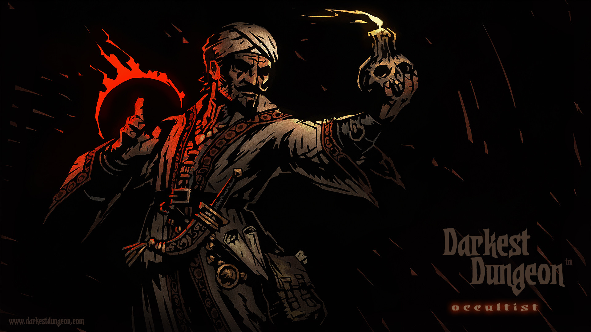 1920x1080 The Occultist character wallpaper.
