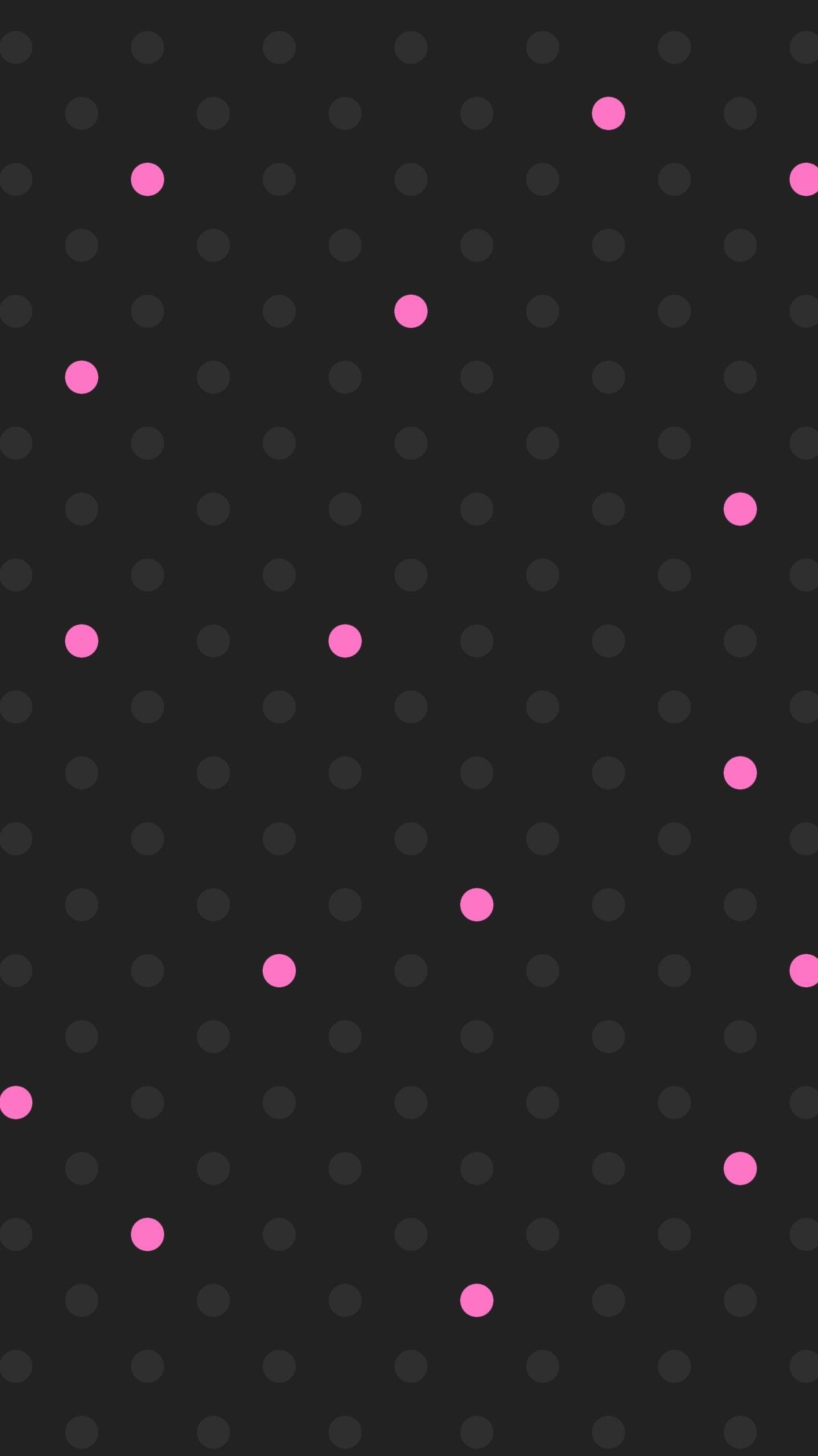 1242x2208 Wallpaper, background, iPhone, Android, HD, black, dark, pink