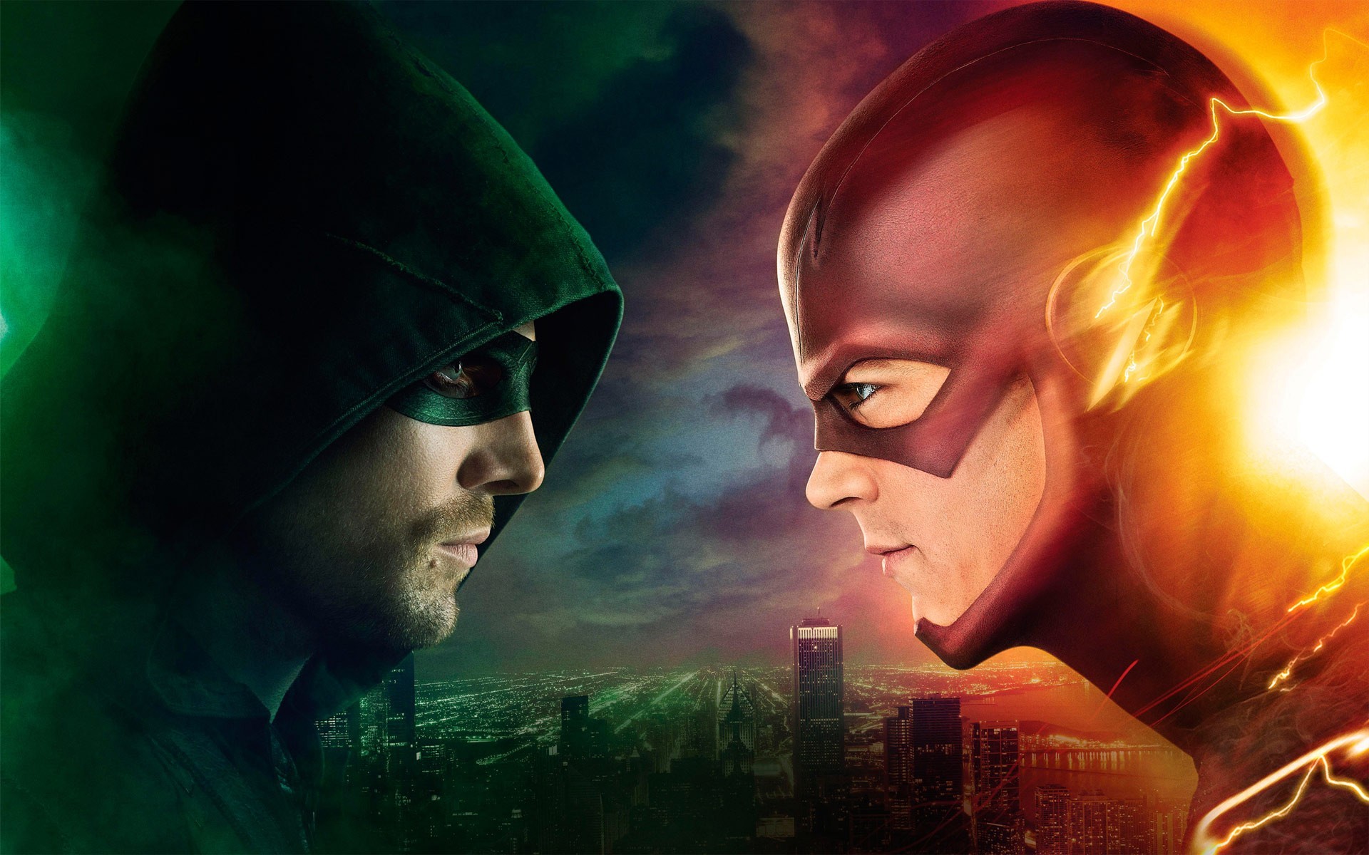 1920x1200 ARROW,THE FLASH, LEGENDS OF TOMORROW all Renewed by The CW! - Comic Book TV  Fans
