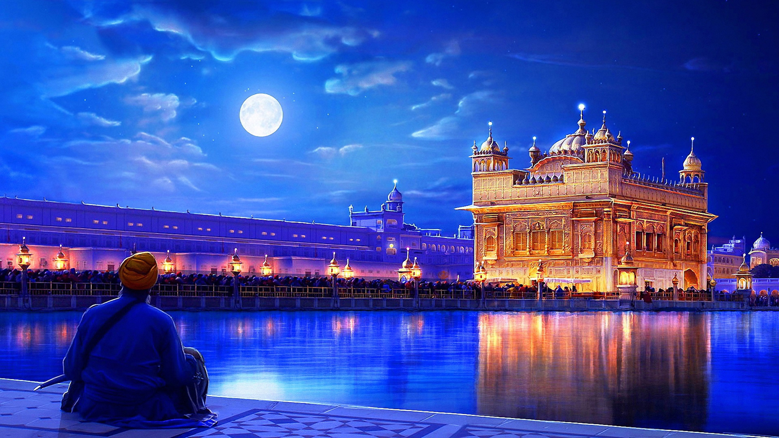 2560x1440 Golden Temple Amritsar Sikh Sikhi Sikhism Ultra 2560x1600 Hd Wallpaper  16823 : Wallpapers13.com