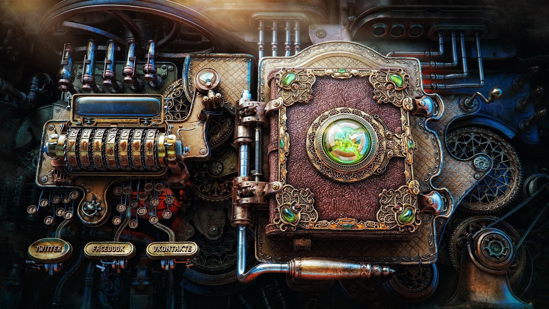 1920x1080 Steampunk computer panel wallpapers and images - wallpapers, pictures .