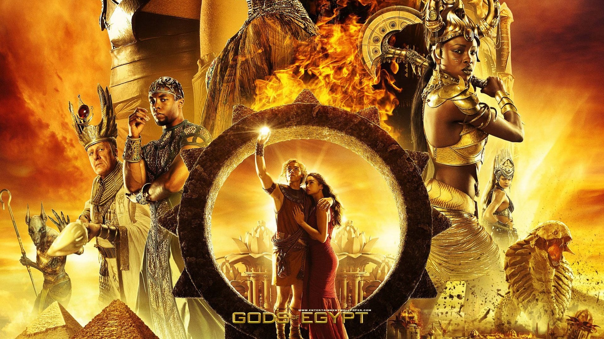 1920x1080 Gods of Egypt Zaya Character Poster Courtney Eaton Movie Picture