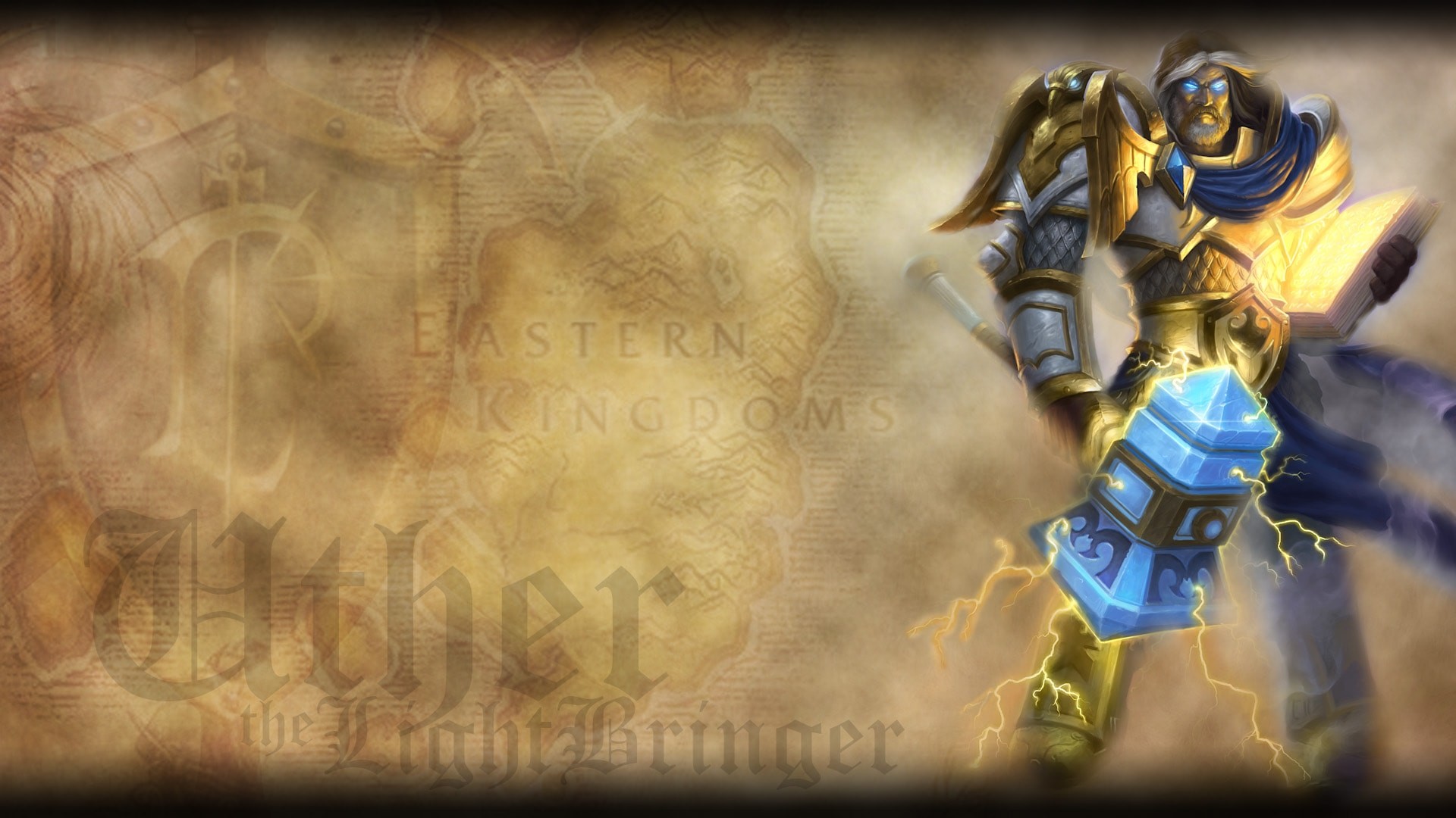 1920x1080 WOW: Uther the Lightbringer widescreen wallpapers