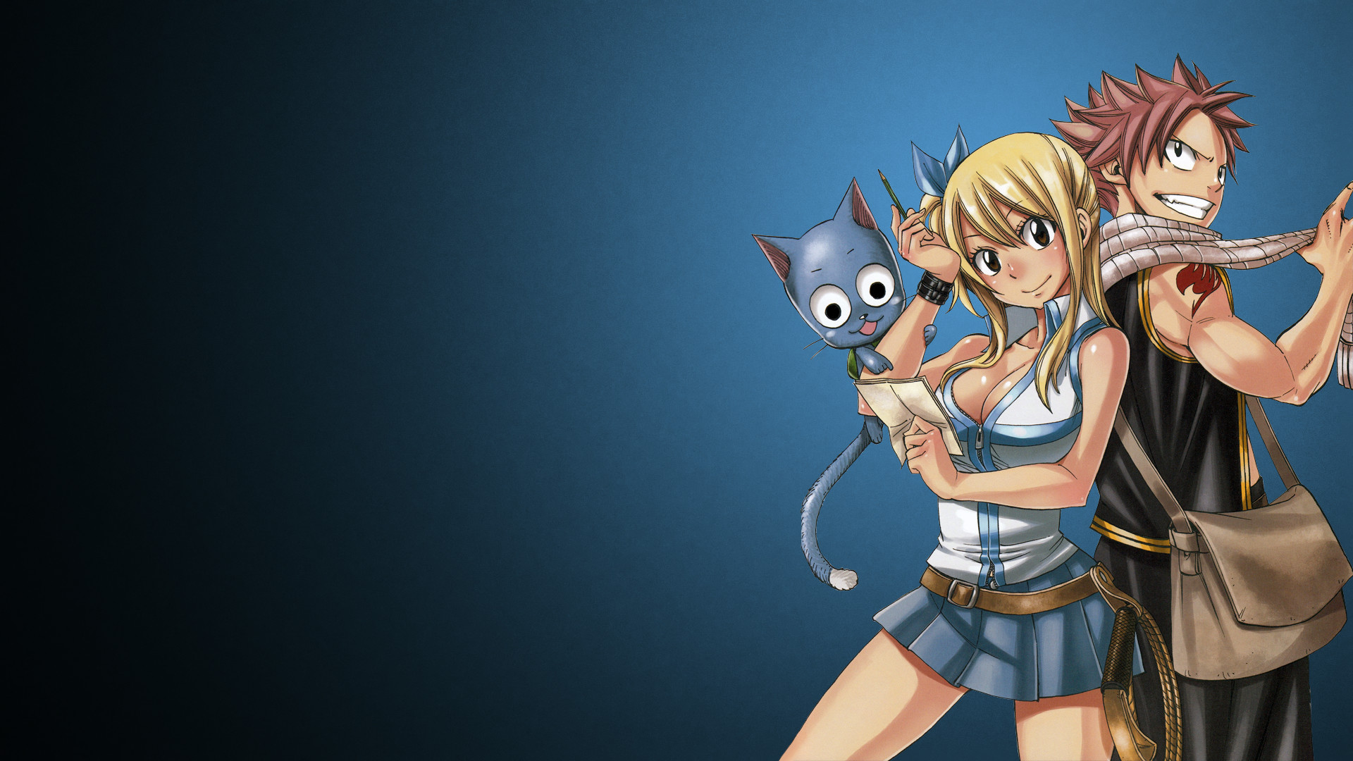 1920x1080 Fairy Tail Slayers Natsu And Lucy | HD Wallpaper ...