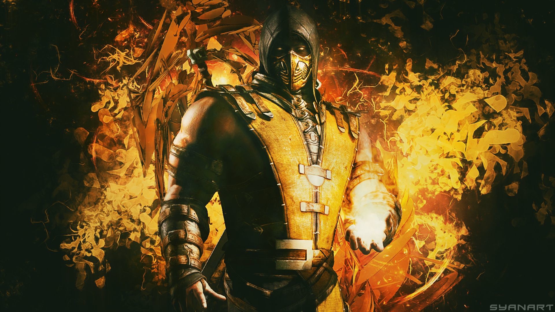1920x1080 5120x2880 Scorpion Mortal Kombat X Wallpapers in jpg format for free  download">