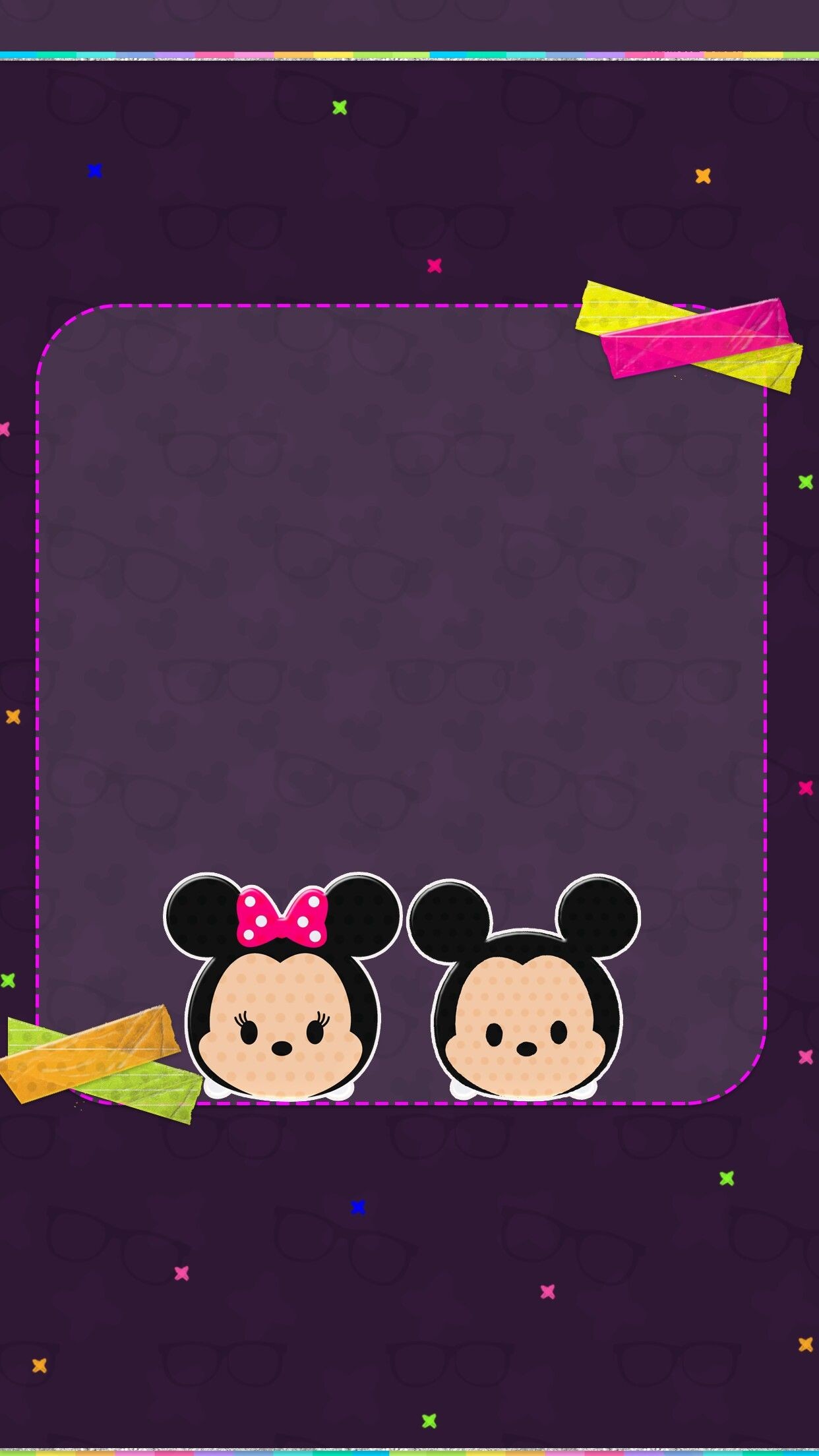 1242x2208 Glitter Wallpaper, Disney Wallpaper, Iphone 6 Wallpaper, Tsum Tsum Wallpaper,  Lock Screen
