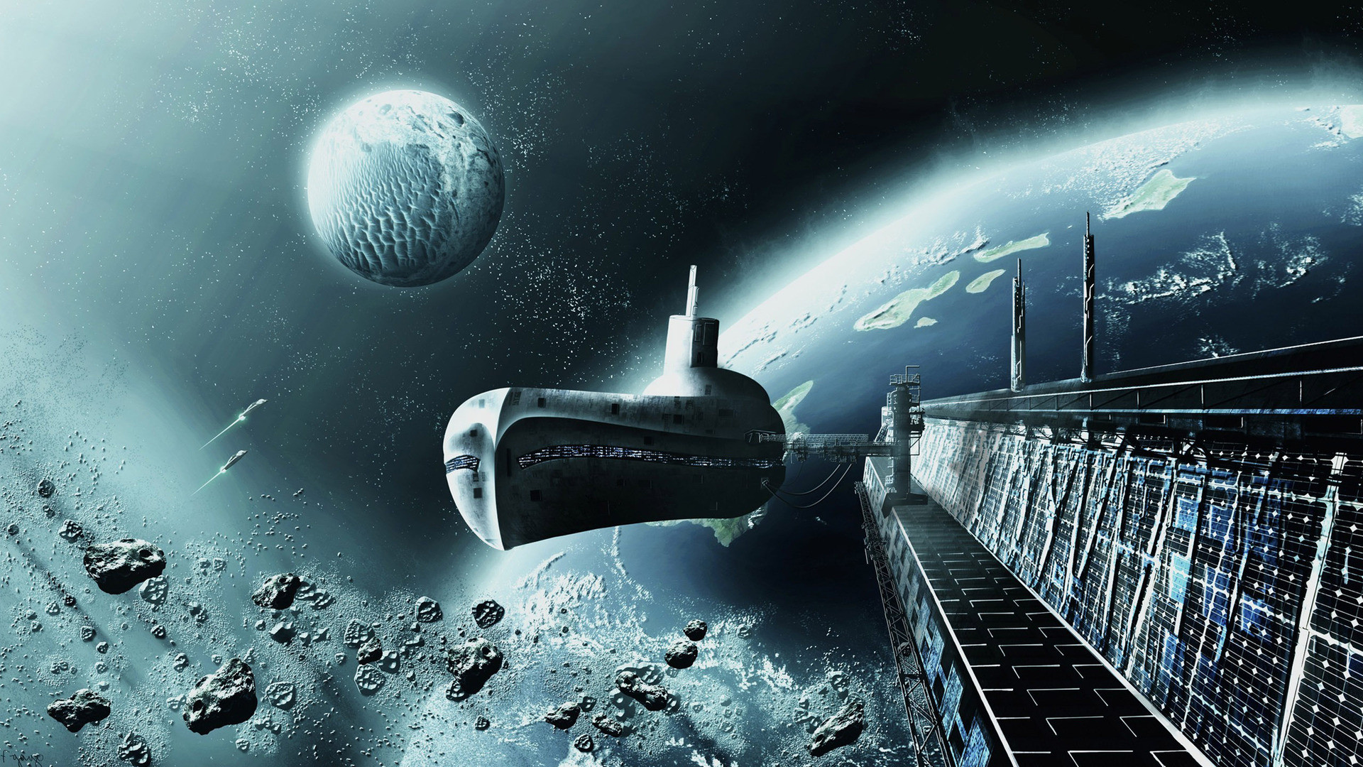 1920x1080 Spaceship HD Wallpaper | Background Image |  | ID:881236 -  Wallpaper Abyss