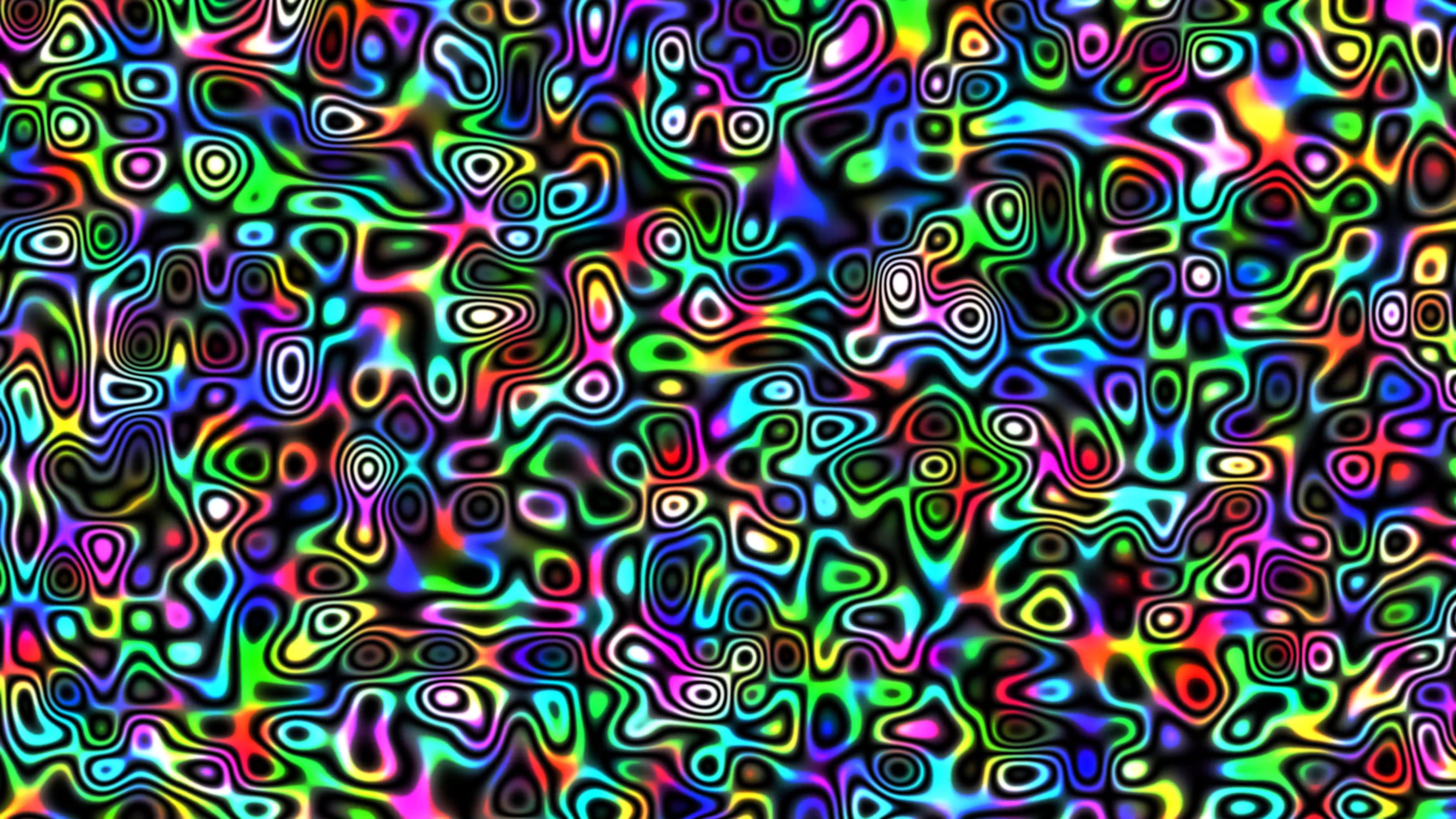 3840x2160 Psychedelic abstract background hippie trippy drug hallucination 4k Motion  Background - Storyblocks Video