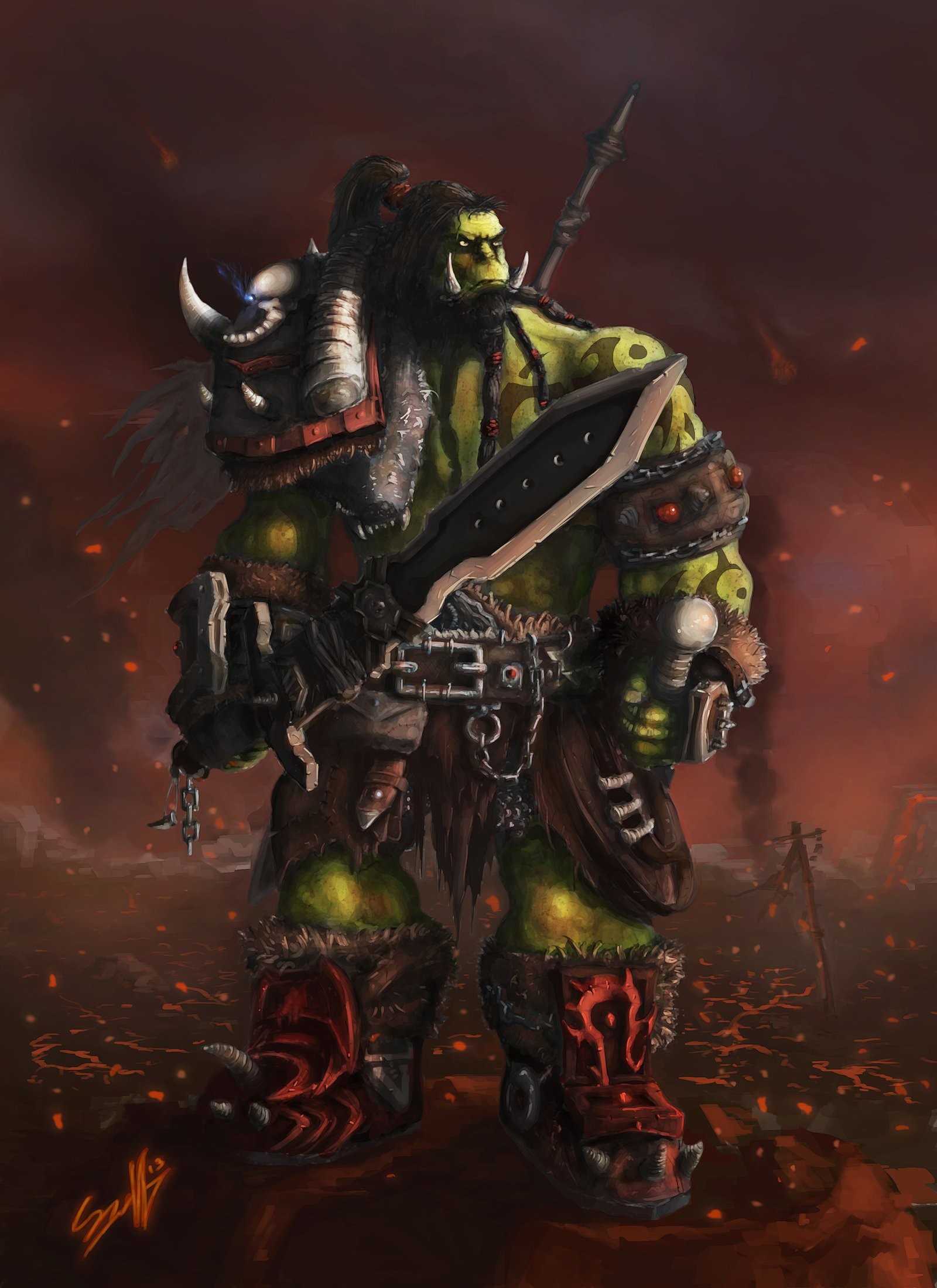 1600x2200 for wow orc shaman wallpaper displaying 19 good pix for wow orc shaman .