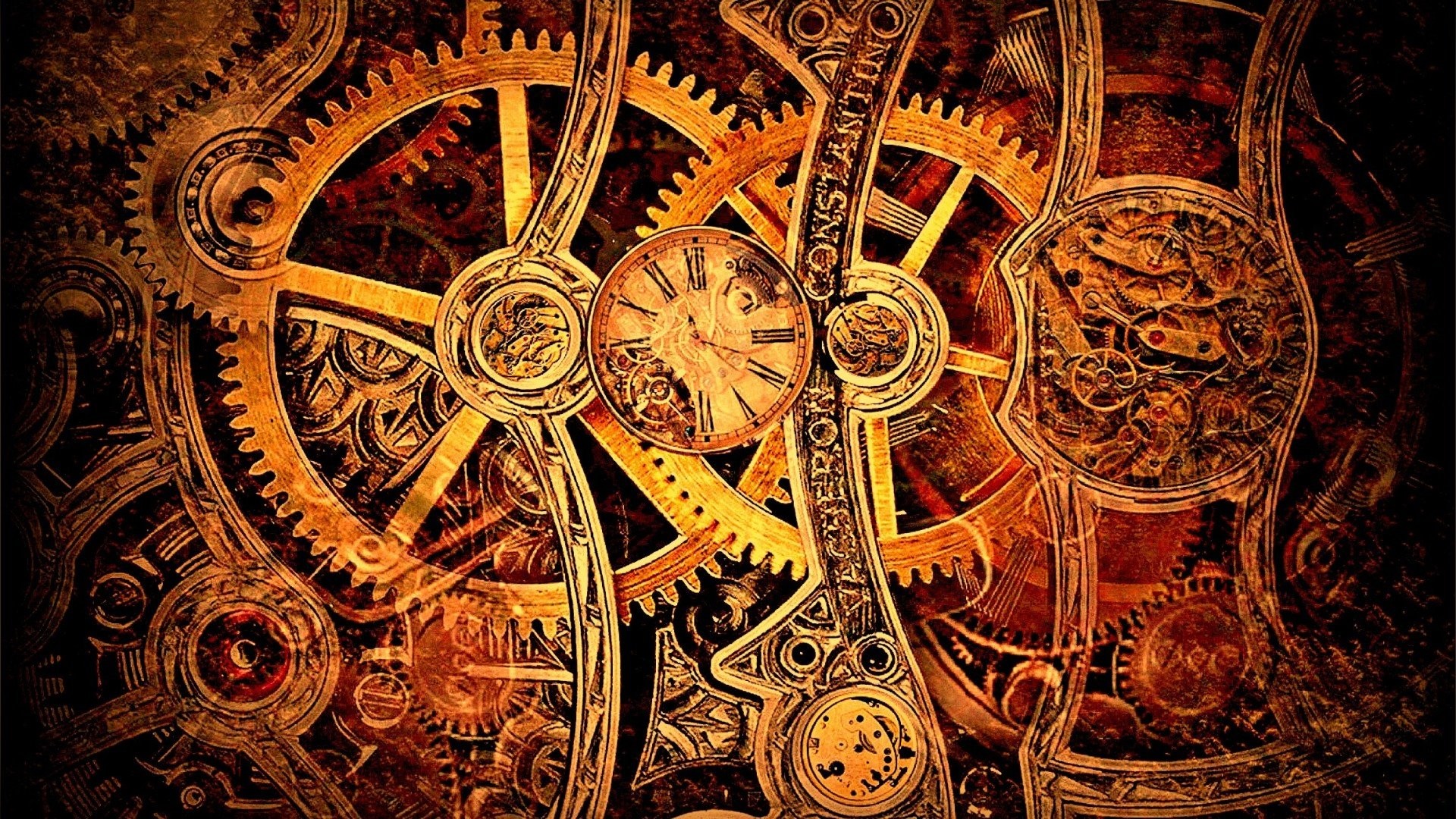 1920x1080 Quality Cool Clockwork Wallpapers