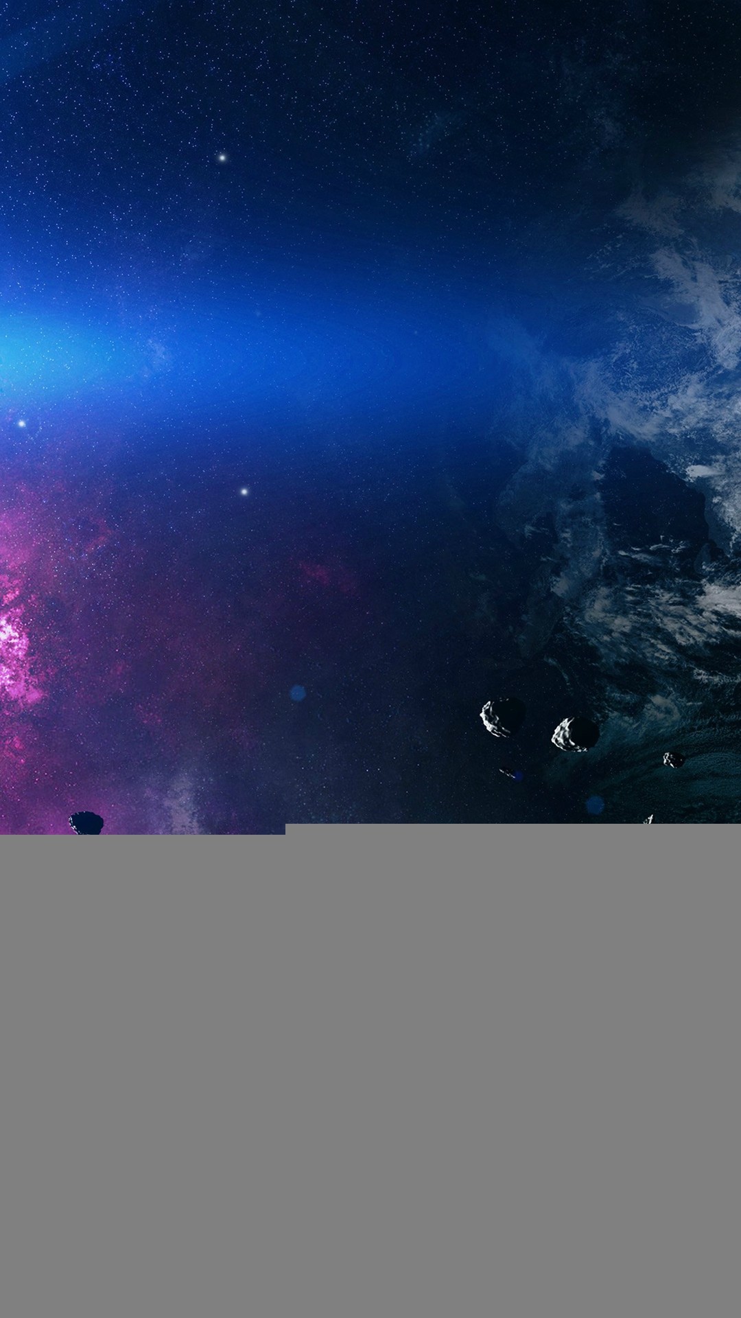 1080x1920 Space Asteroids Belt Purple iPhone 6 Wallpaper Download .