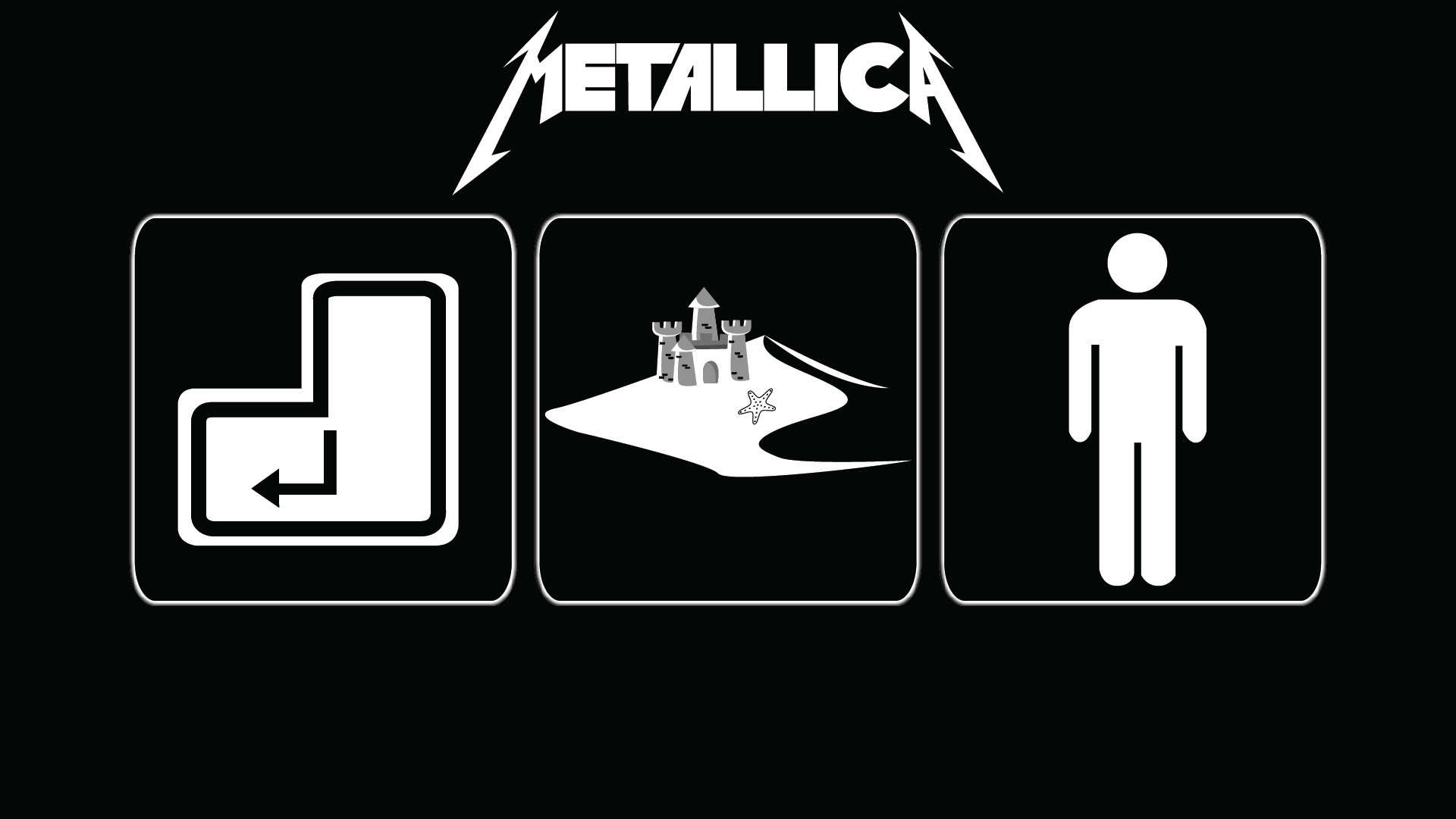 1920x1081 ... Metallica - Enter Sandman Sign by DastronTM