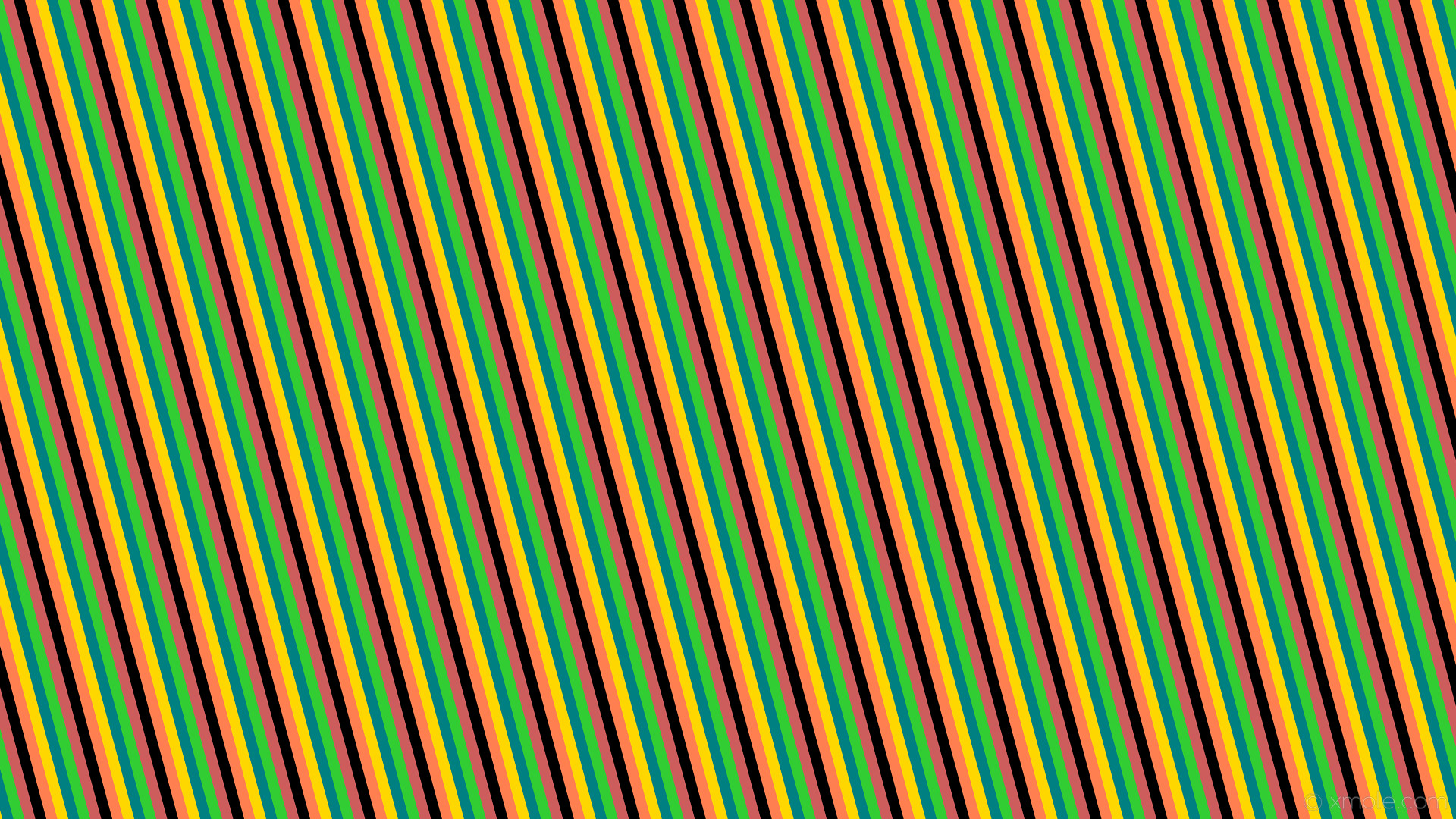 1920x1080 wallpaper black streaks red lines yellow orange stripes green indian red  lime green teal gold coral