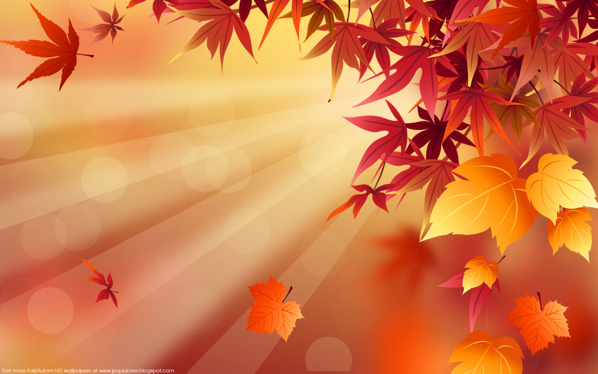 1920x1200 Fall Desktop Wallpaper Autumn Leaves