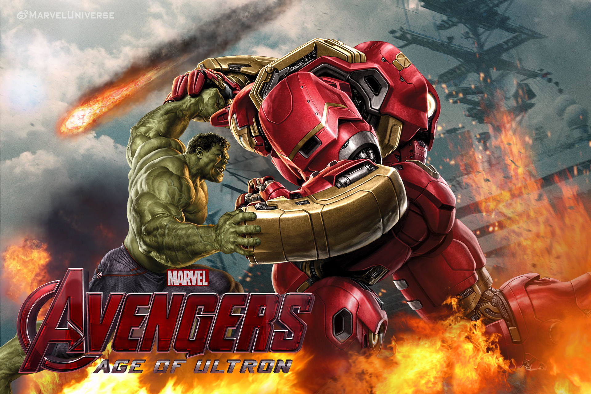 1920x1280 Avengers: Age of Ultron - Hulk with Hulk Buster by Chenshijie9095 on .