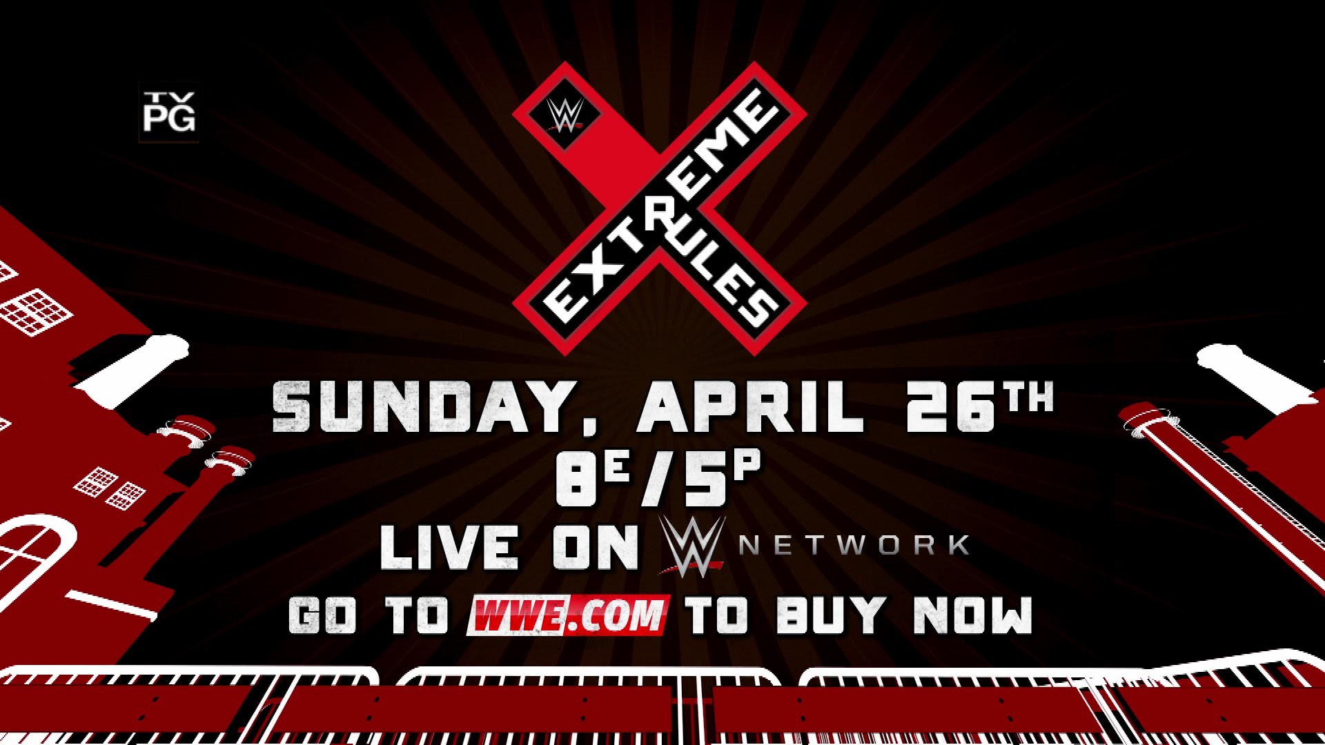 1920x1080 Final Card For WWE Extreme Rules