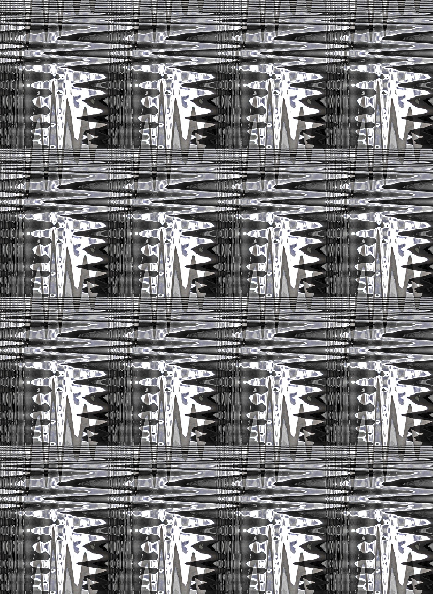 1401x1920 Black And White Abstract Wallpaper