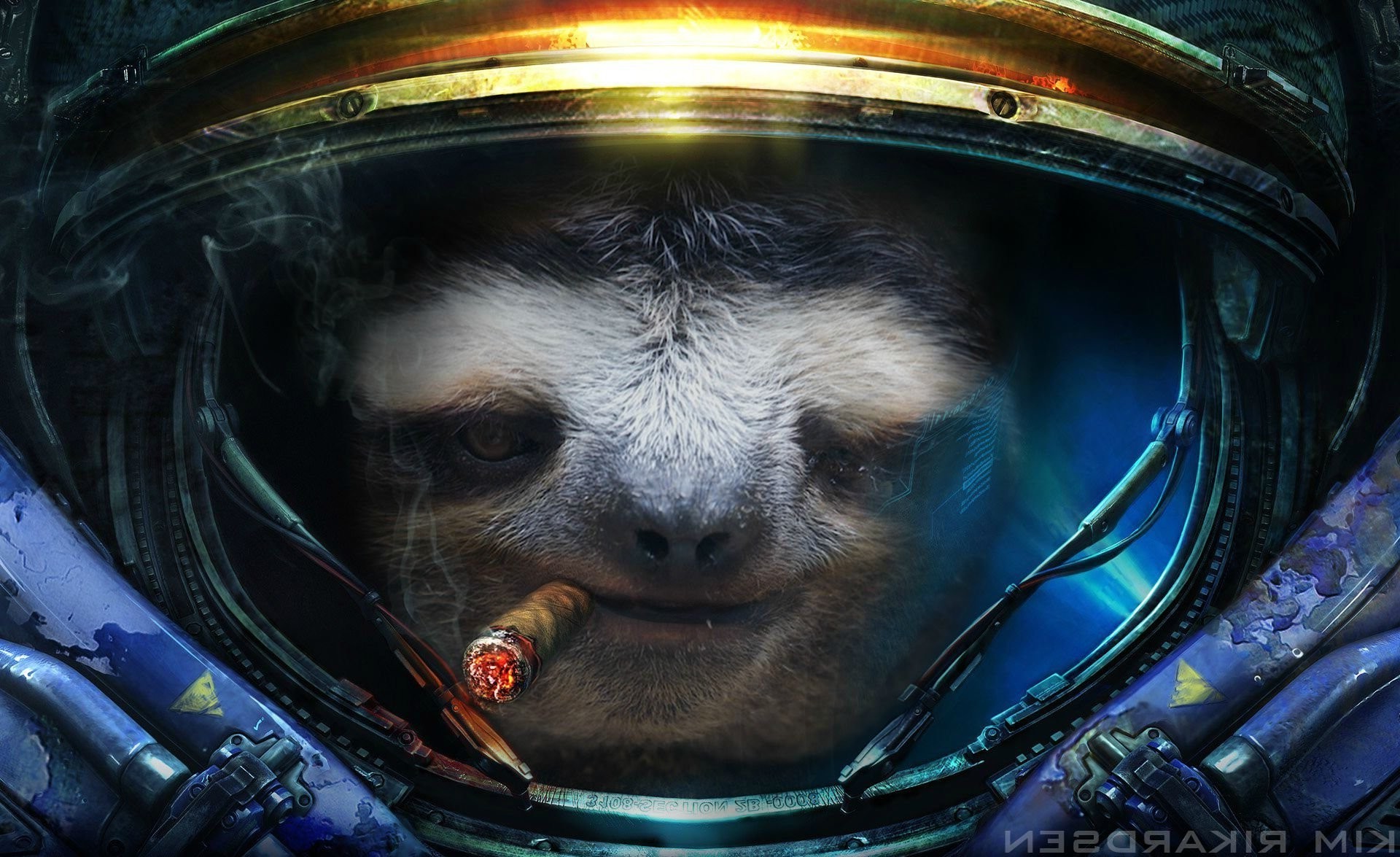 1920x1175 Fresh astronaut Sloth Wallpaper 1920 1080 Free Wallpaper HD 2018