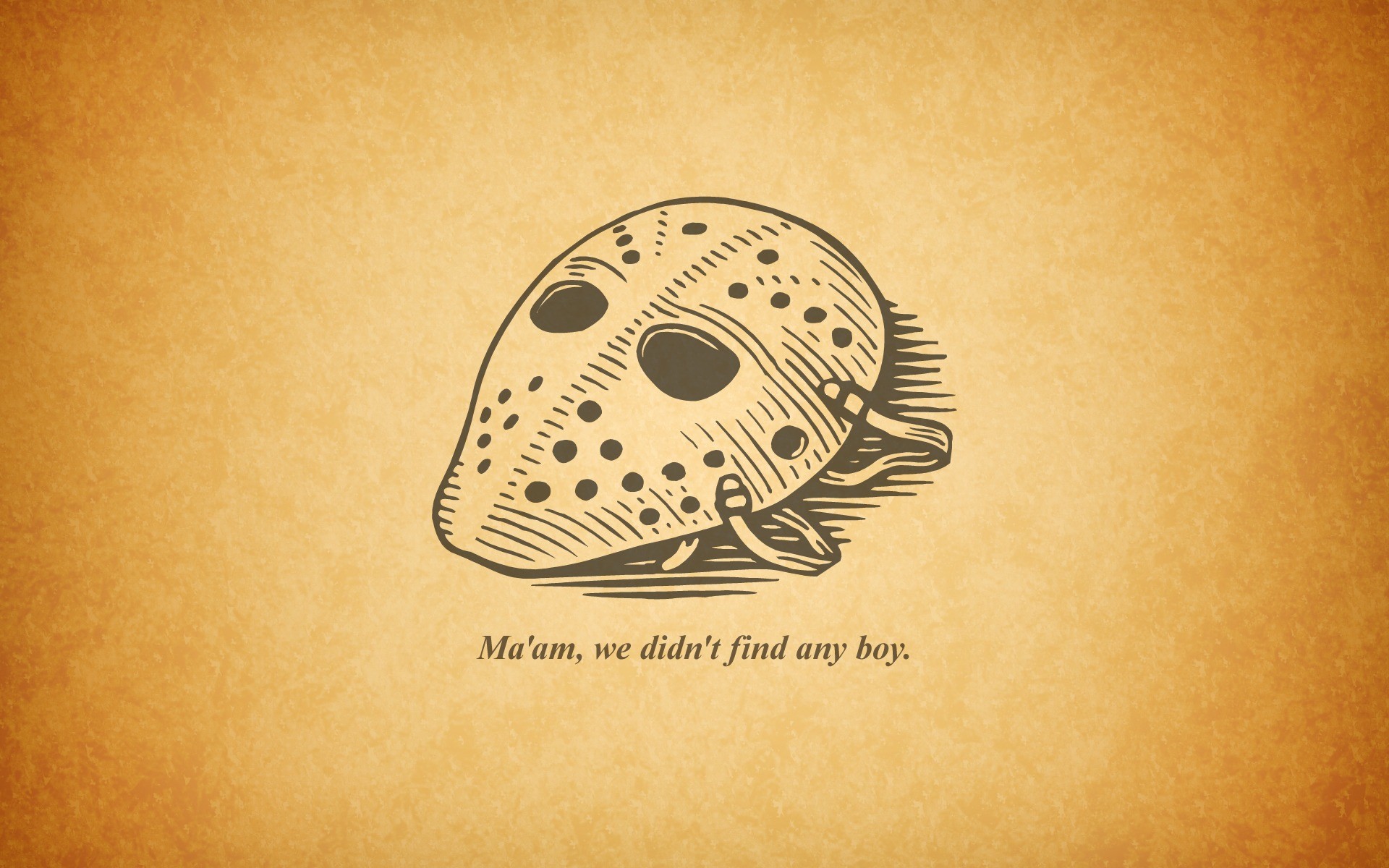 1920x1200 ... Friday the 13th quote HD Wallpaper 