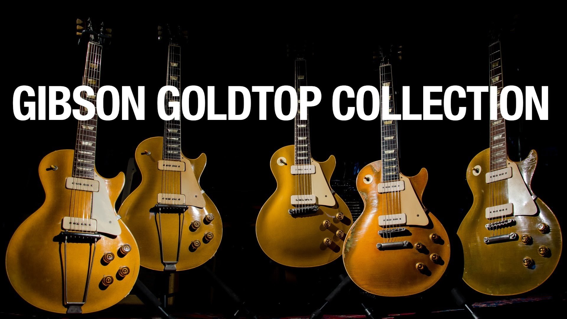 1920x1080 The Gibson Goldtop Collection (The Evolution of the Les Paul) - YouTube