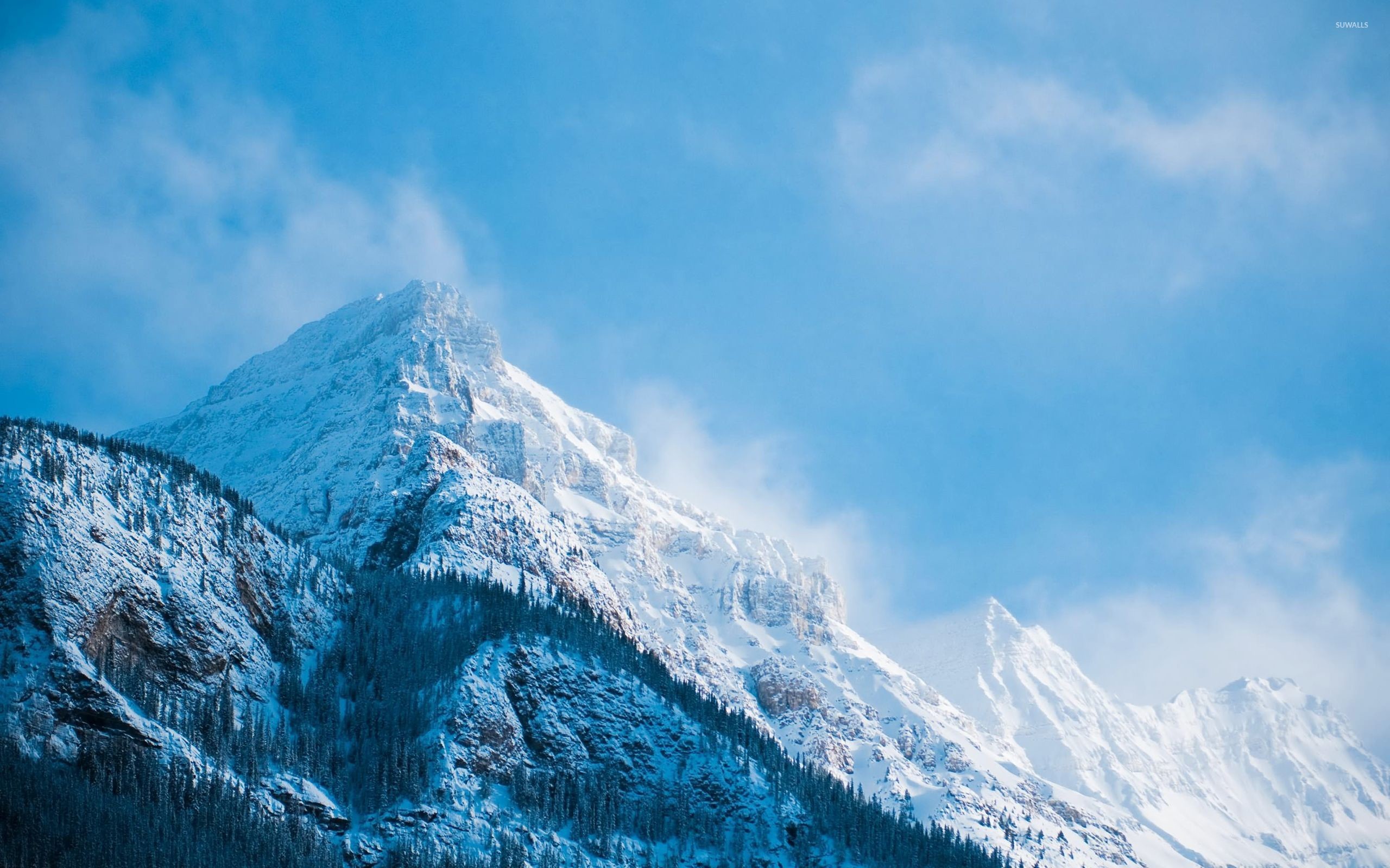2560x1600 Snowy mountain peaks [3] wallpaper