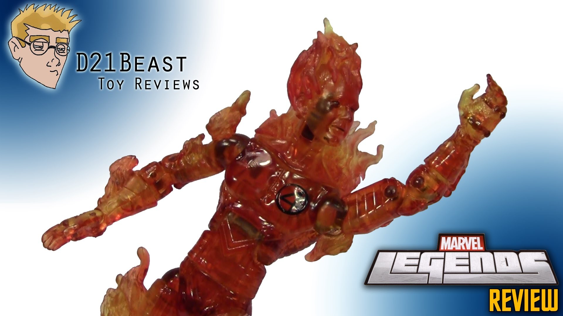 1920x1080 Flying Human Torch Figure Review - 2005 Fantastic Four Movie Series