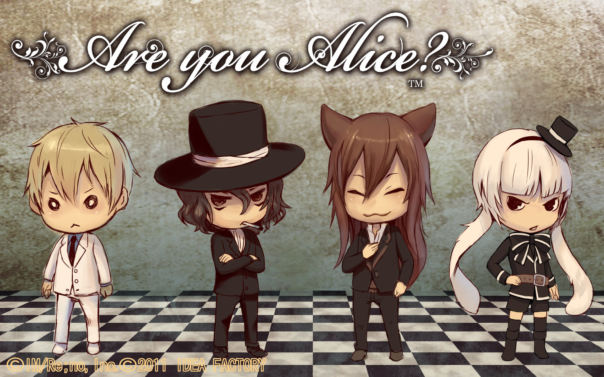1920x1200 Tags: Anime, Are You Alice?, Mad Hatter (Are You Alice)