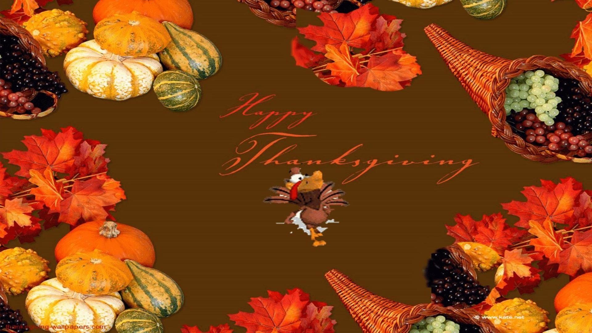1920x1080 Happy Thanksgiving Background Wallpaper