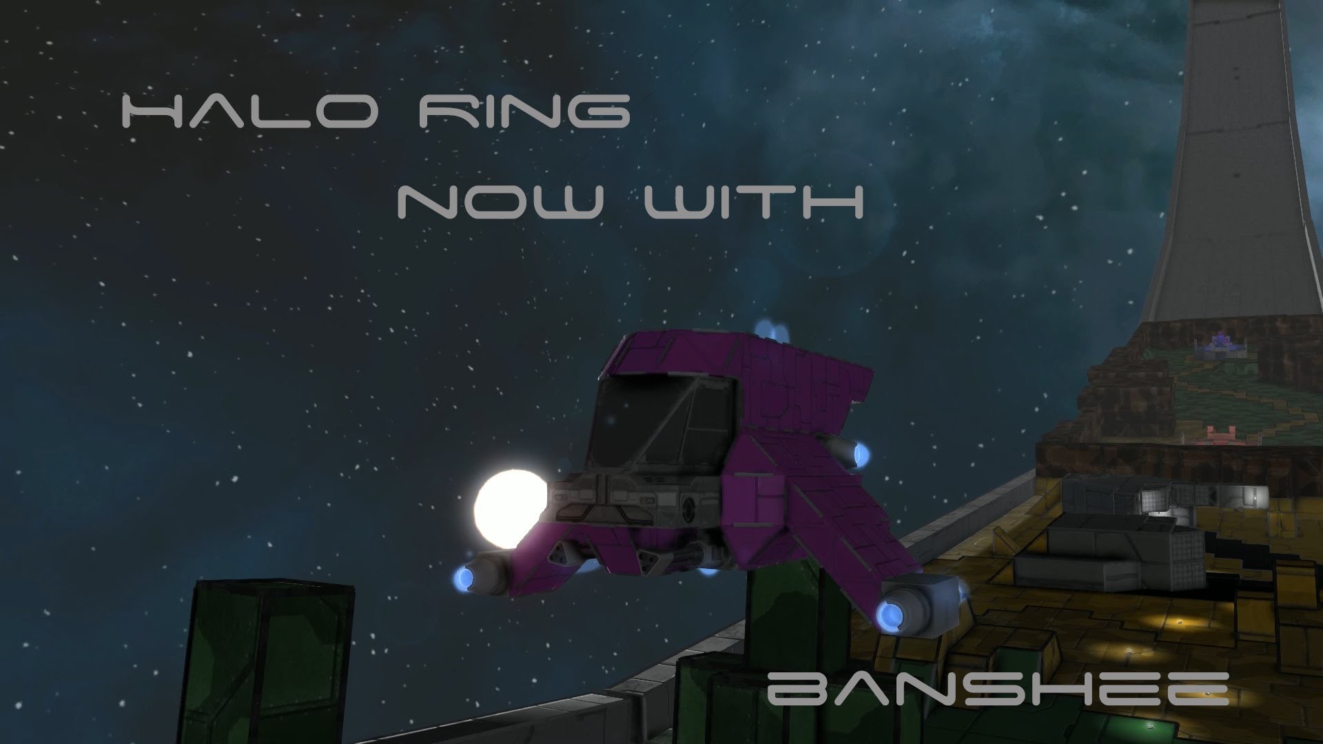 1920x1080 Space Engineers Halo Installation Ring [Updated]
