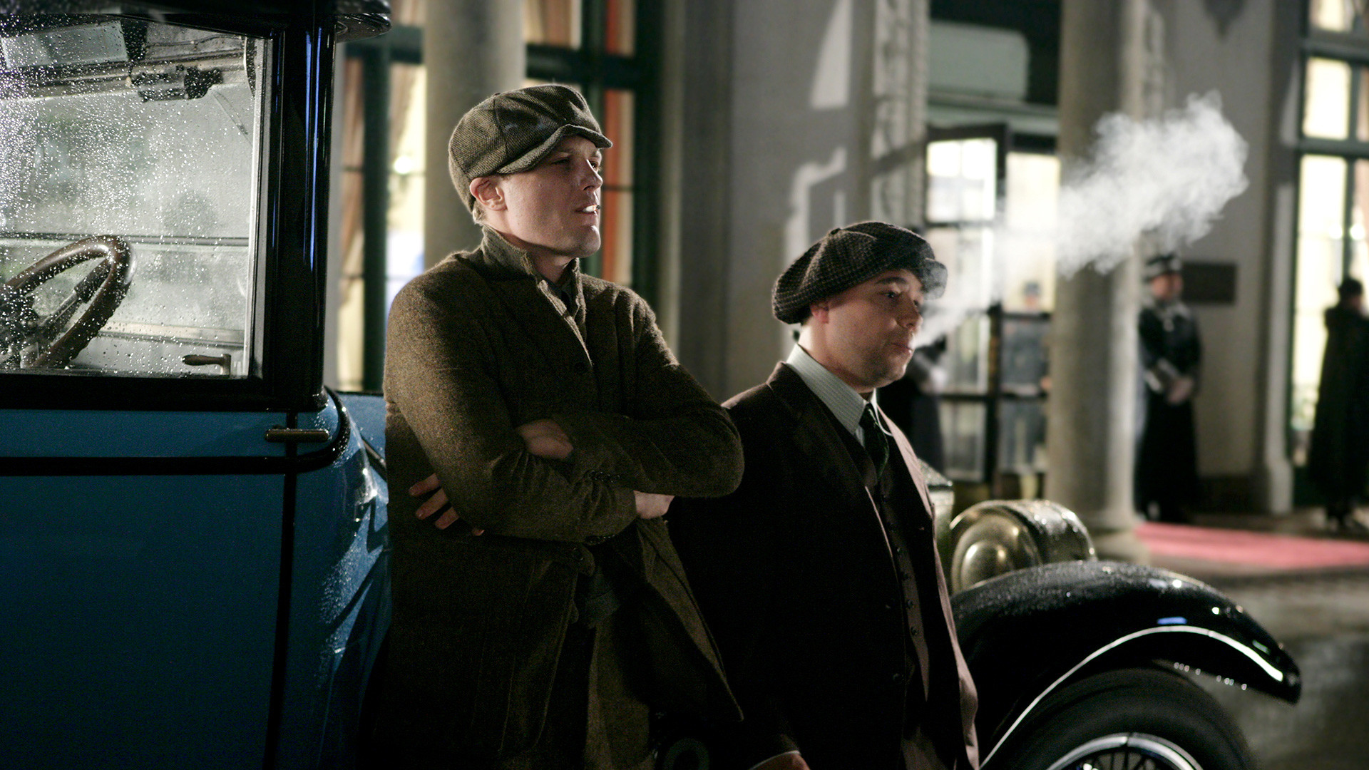 1920x1080 Michael Pitt as Jimmy Darmody and Stephen Graham as Al Capone