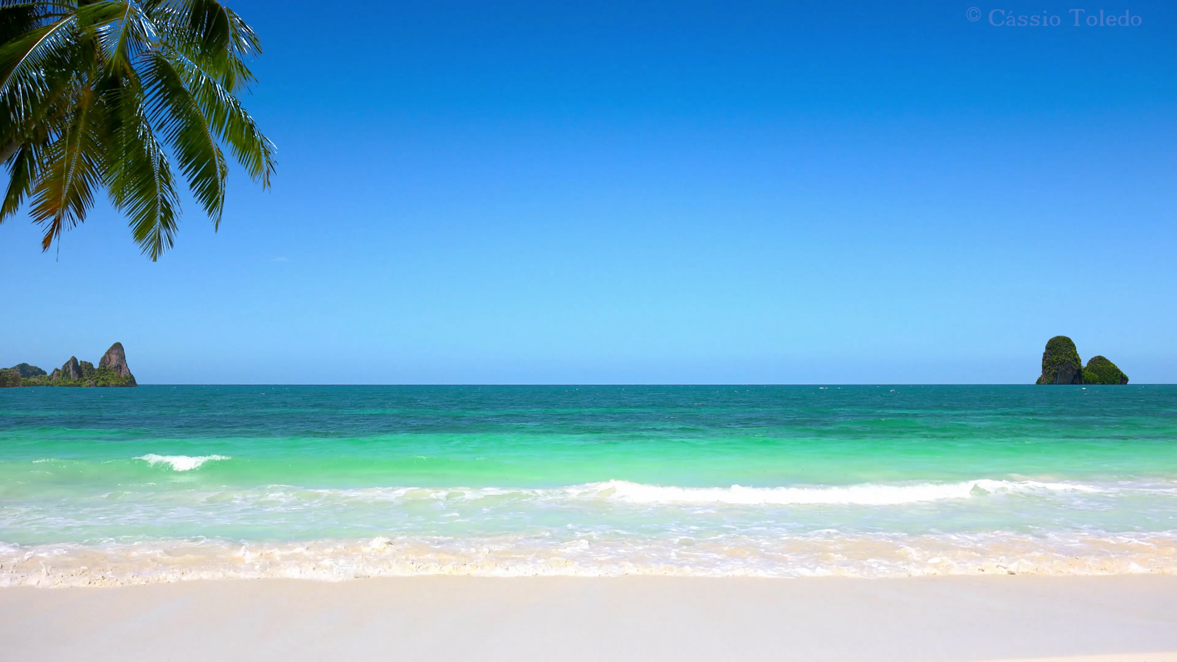 3840x2160 Meditation Music - Relax Beach Background - YouTube