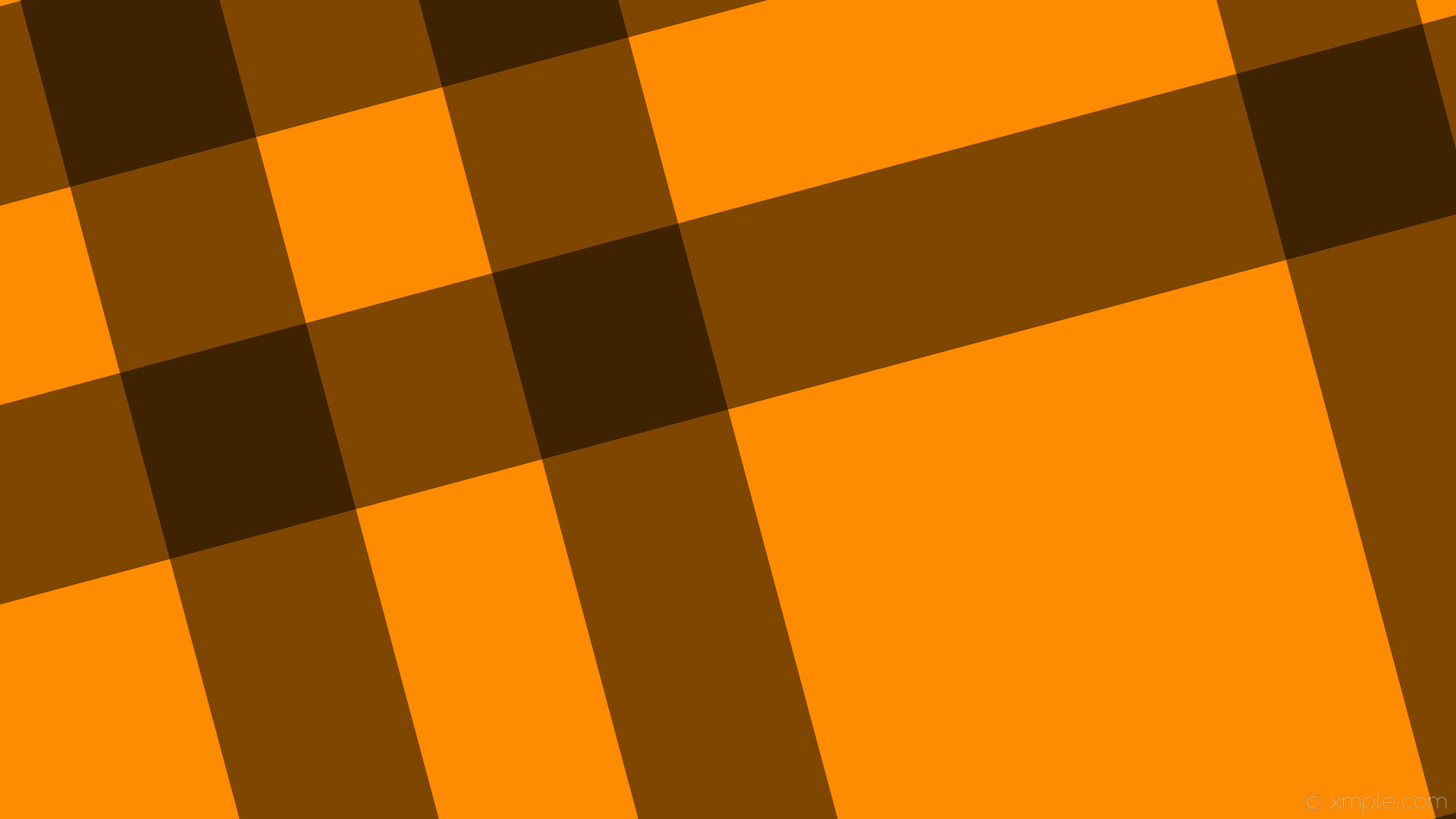 1920x1080 wallpaper gingham dual striped black orange dark orange #ff8c00 #000000  195Â° 254px