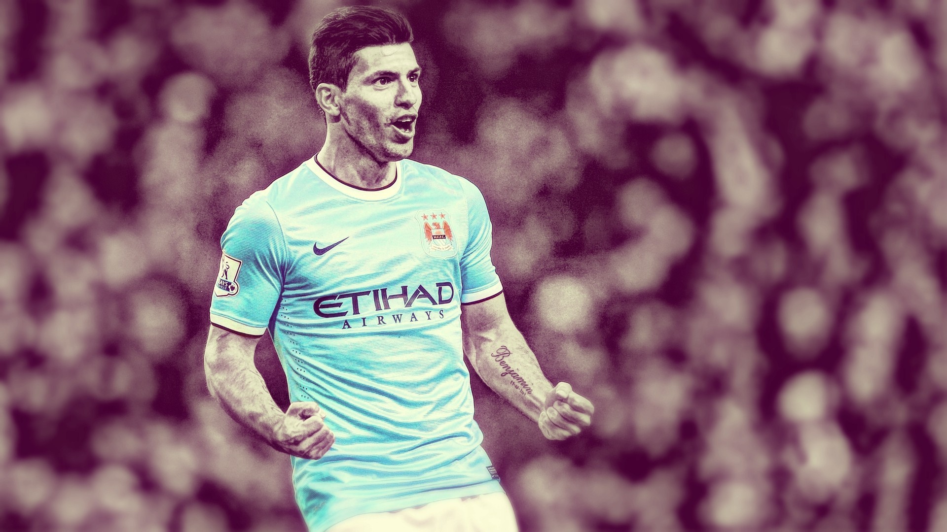 1920x1080 soccer, HDR, Kun Aguero, Manchester City Wallpapers HD / Desktop and Mobile  Backgrounds