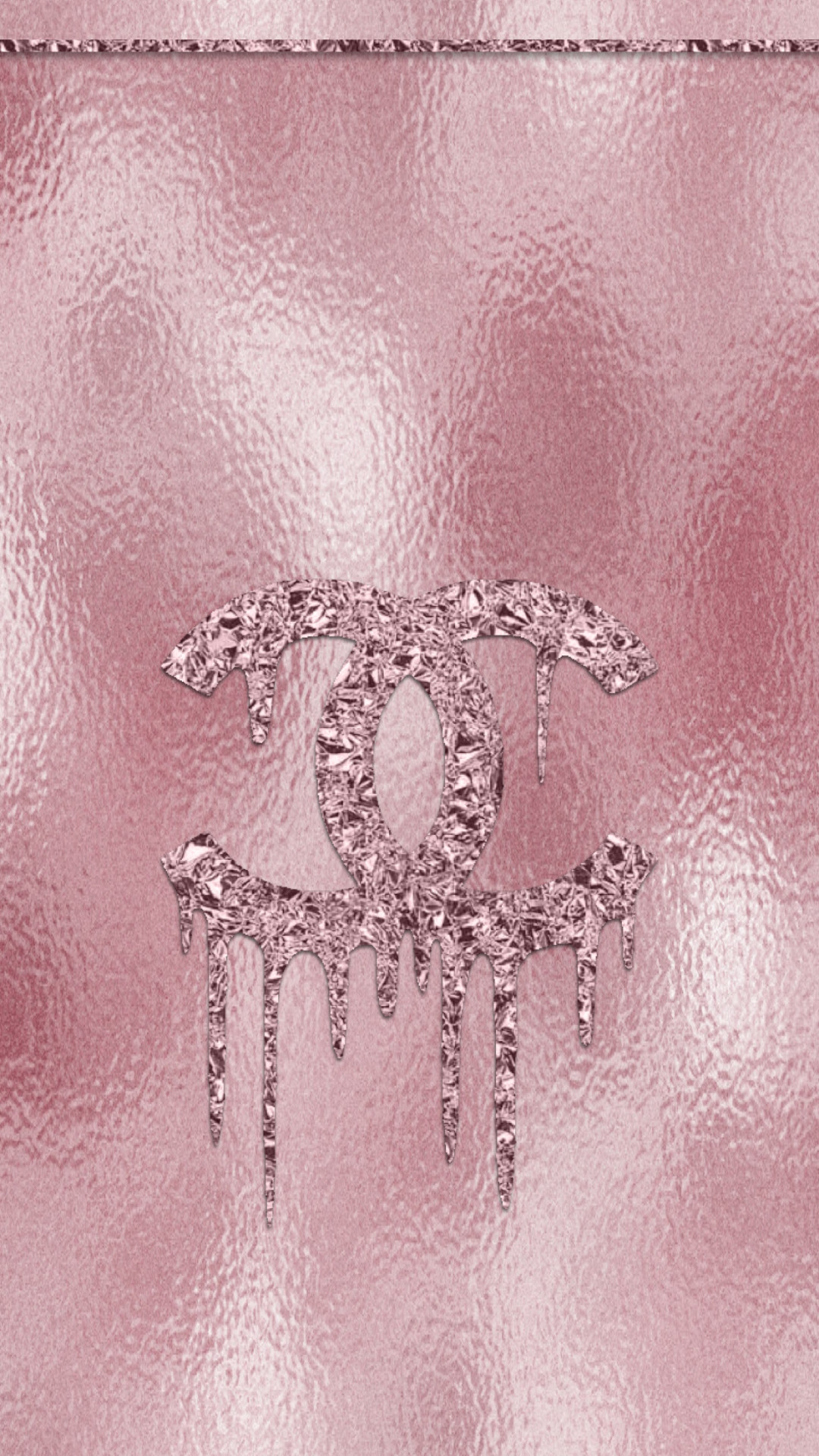 1080x1920 à¼¶Tee's iScreensà¼¶ — Chanel Rose Gold/Pink Homecreen/Lock.