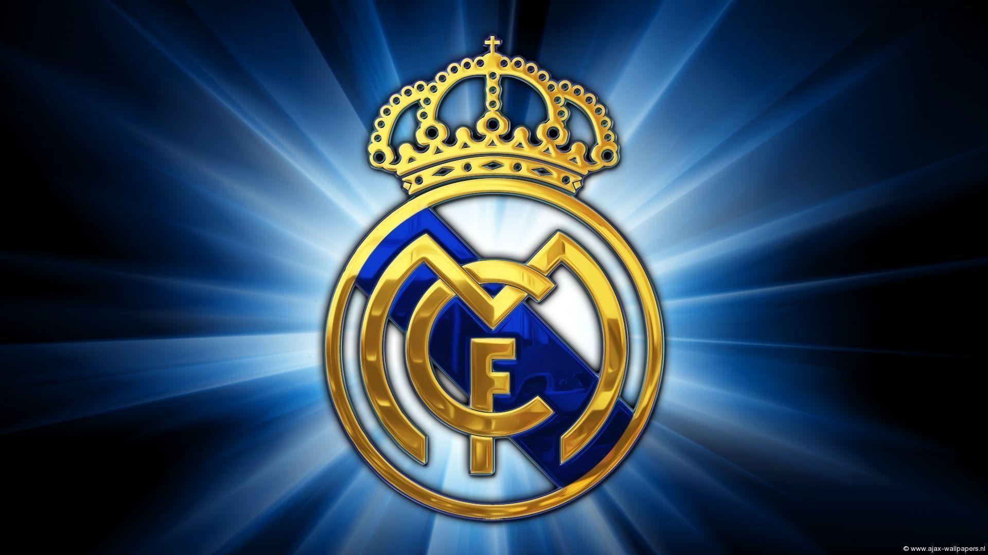 1920x1080 Real Madrid Logo Wallpaper, iPhone Wallpaper, Facebook Cover .