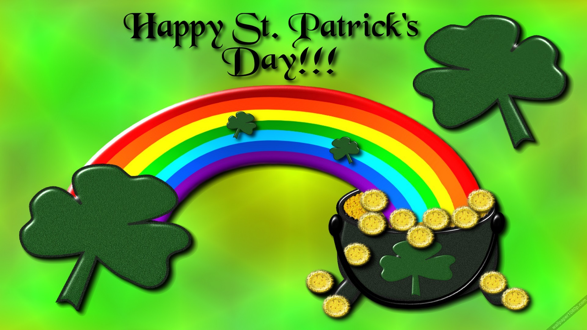 1920x1080 St. Patrick's Day Desktop Background