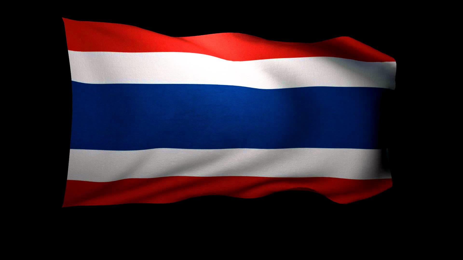 1920x1080 Thailand Flag Waving Photo HD Desktop Wallpaper, Background Image