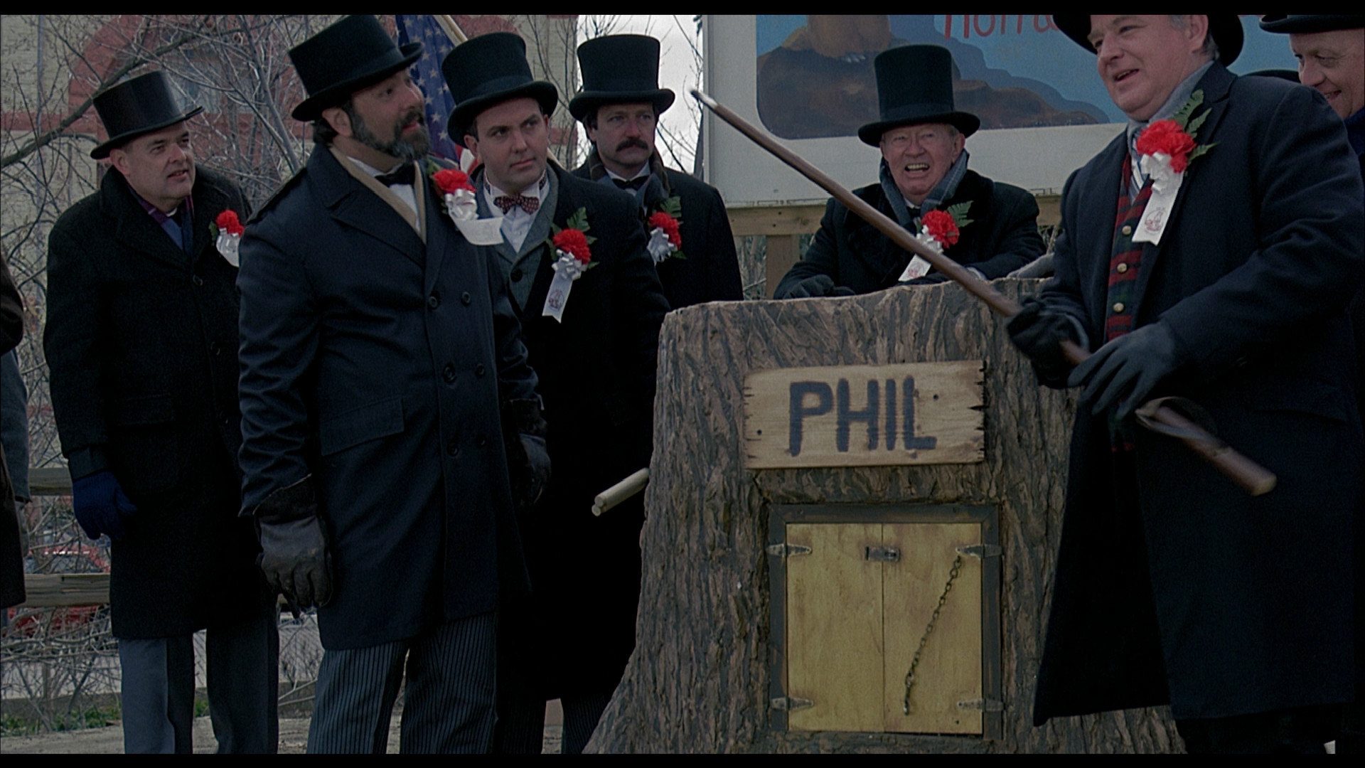 1920x1080 Groundhog Day - Columbia Pictures Corporation - coaxing the groundhog out -  from http:/