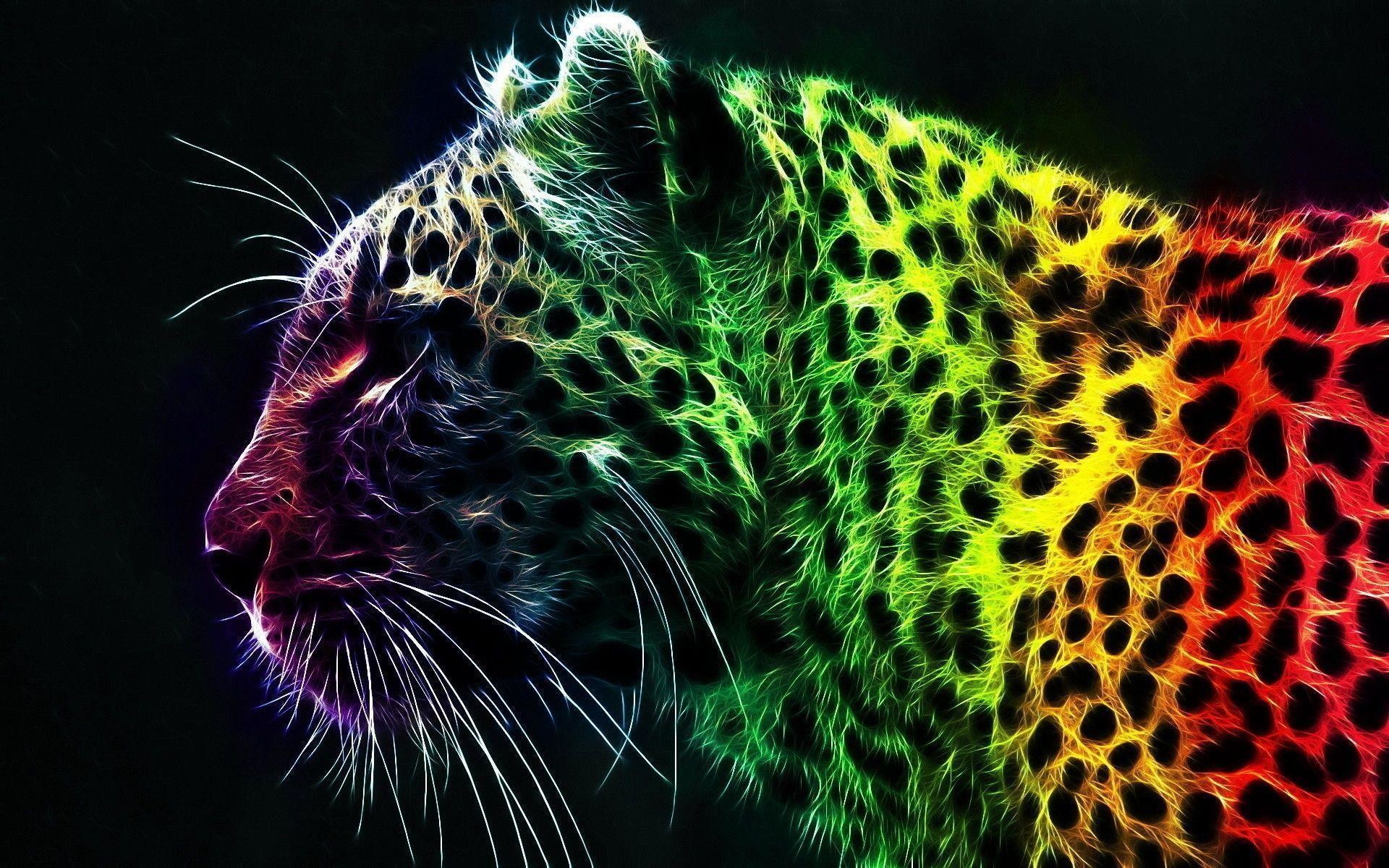 1920x1200 Wallpapers For > Rainbow Cheetah Print Backgrounds