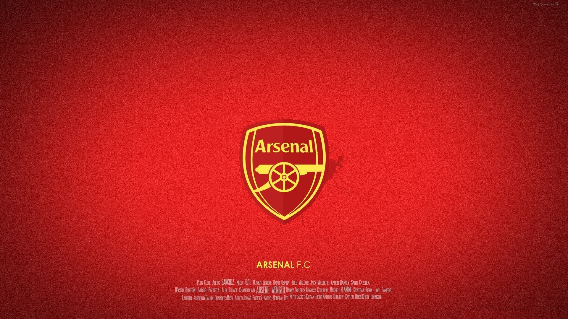 1920x1080 HD Arsenal FC Wallpaper 