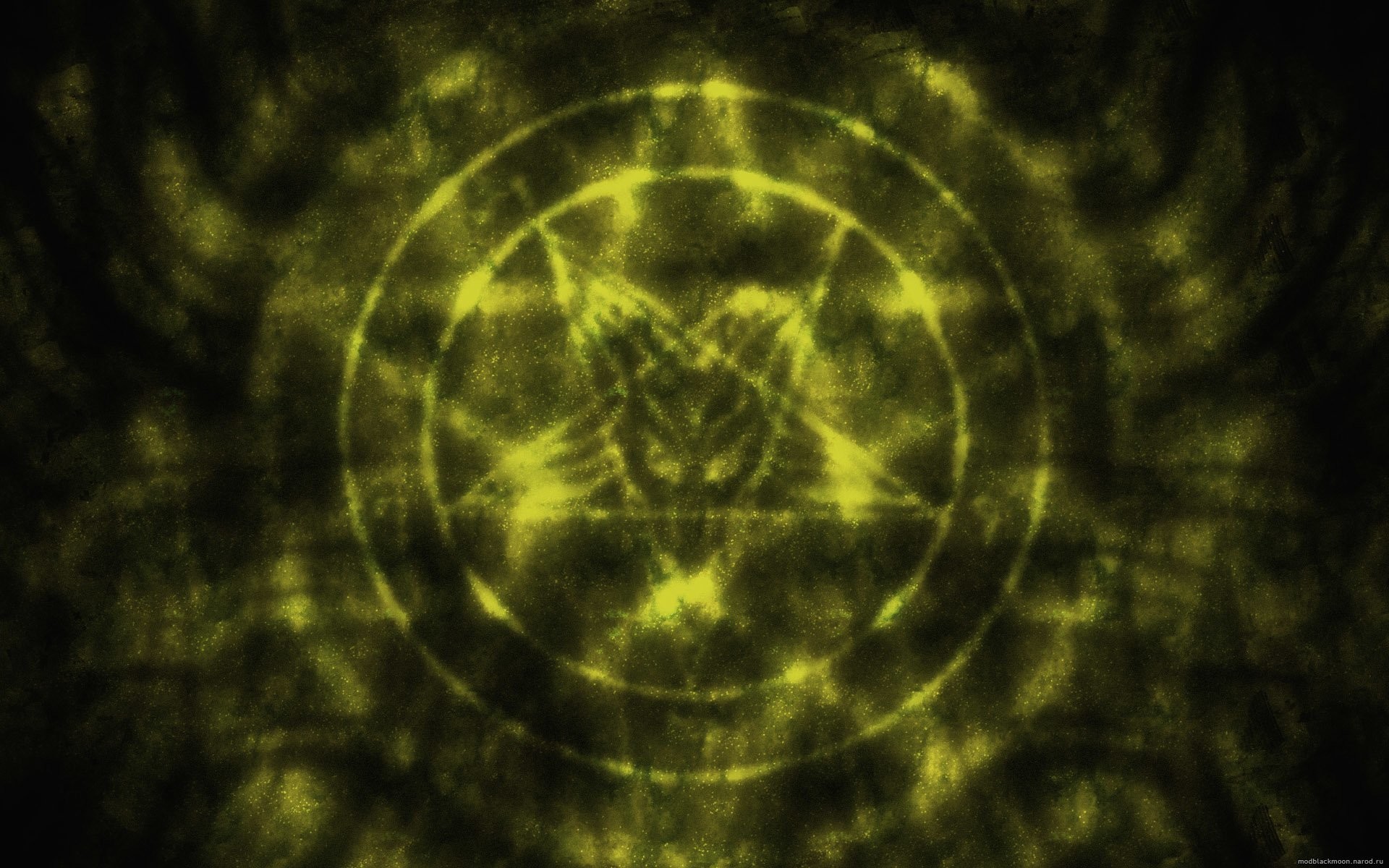 1920x1200 Dark Occult Pentagram Wallpaper