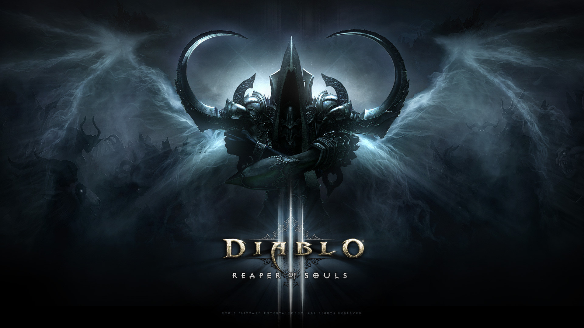 1920x1080 Diablo III: the dark side of the angel