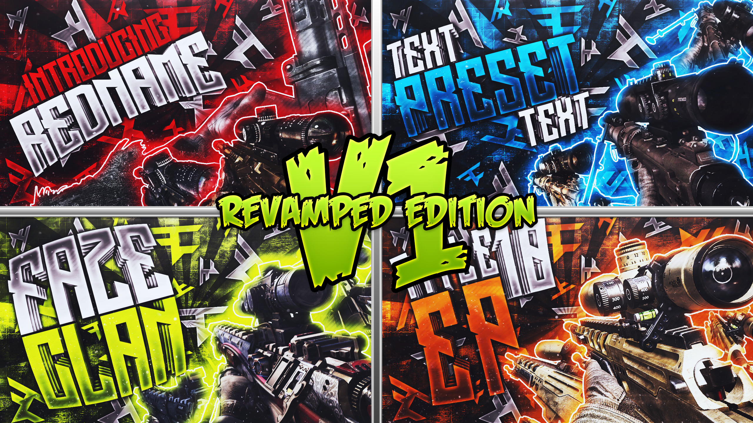 2560x1440 Clan Thumbnail Pack V1 - FaZe and Red Reserve by .