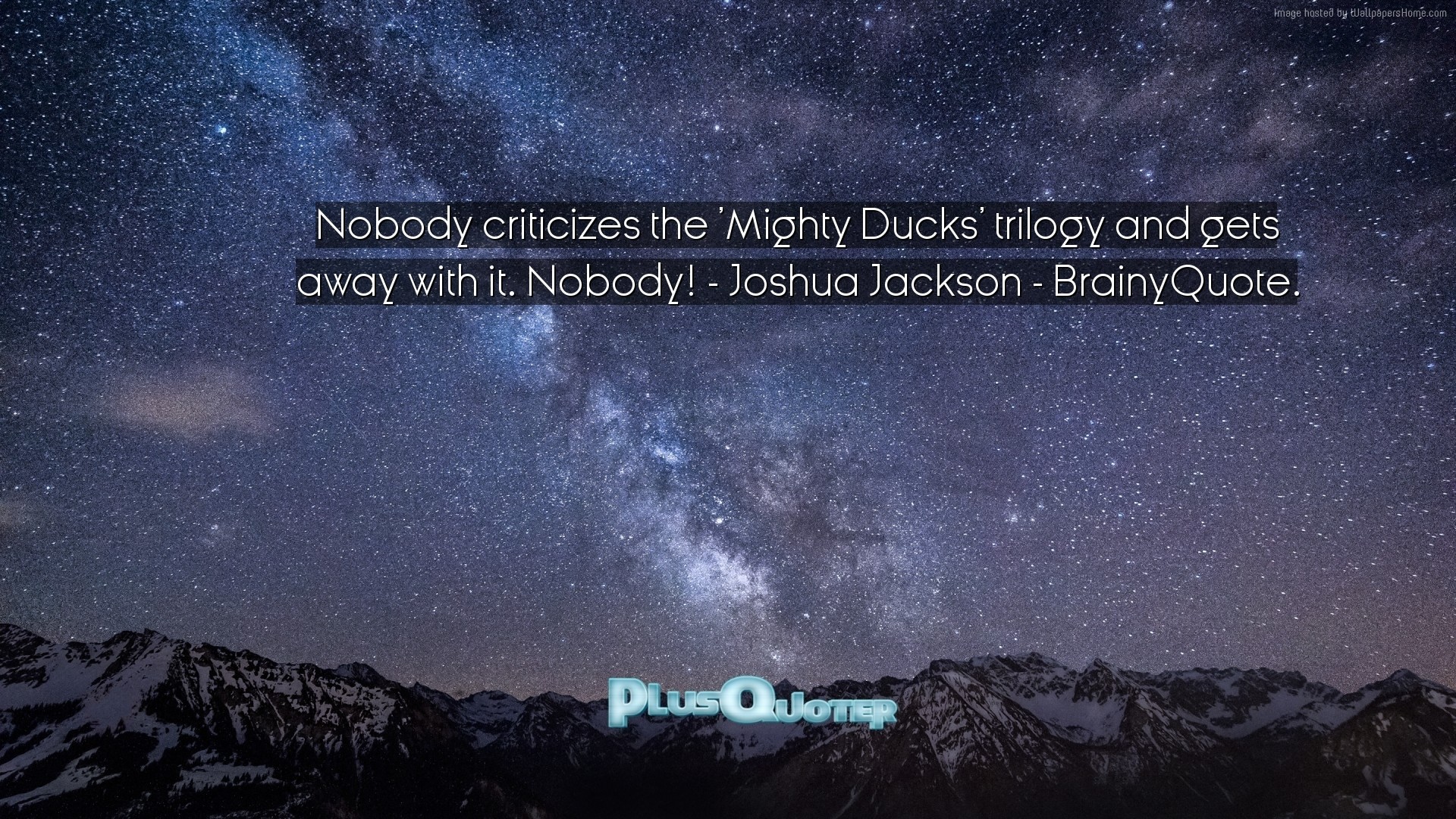 1920x1080 Download Wallpaper with inspirational Quotes- "Nobody criticizes the