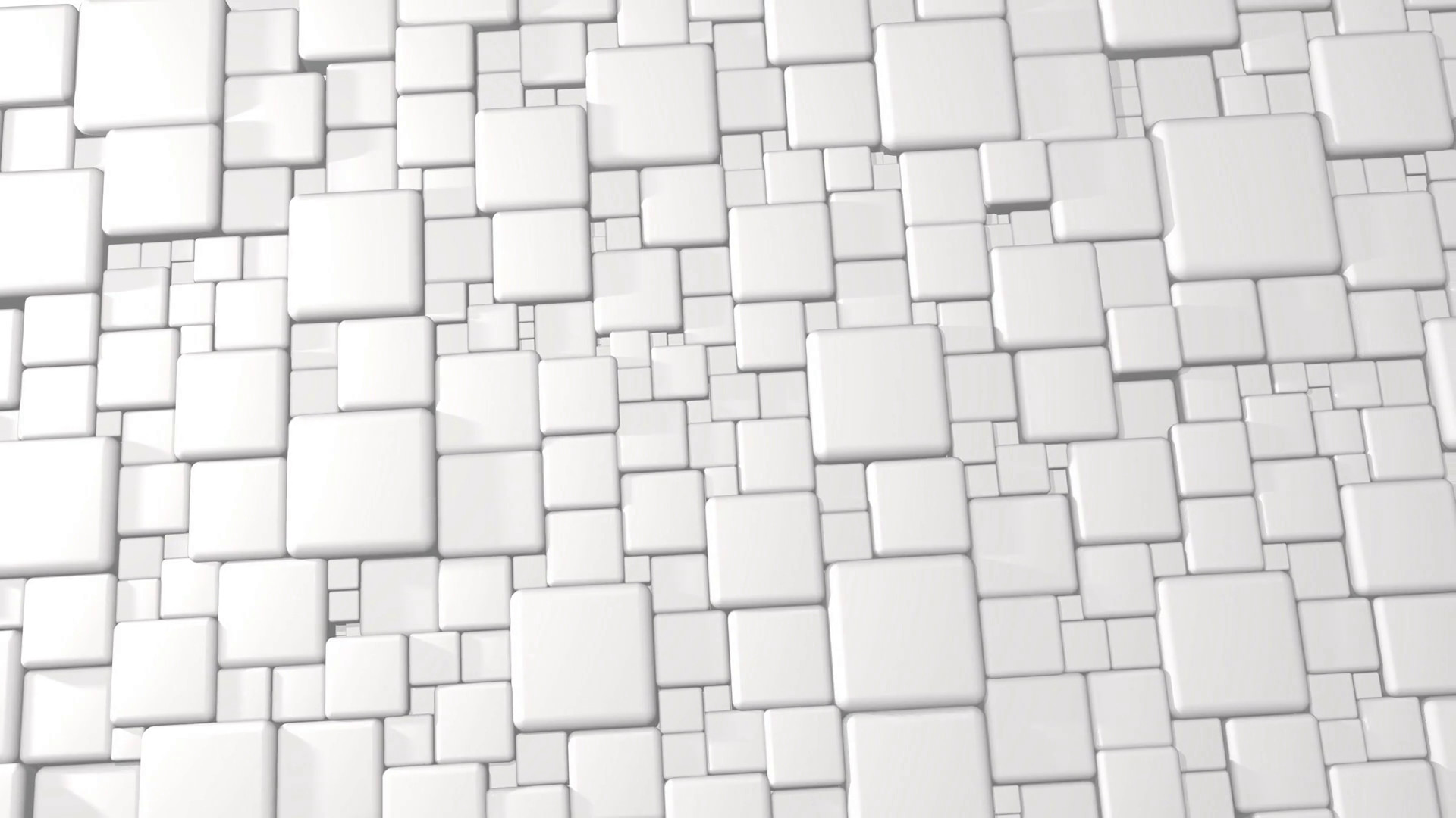 1920x1080 White Abstract Cubes 3d Background In 4k Motion Background - VideoBlocks