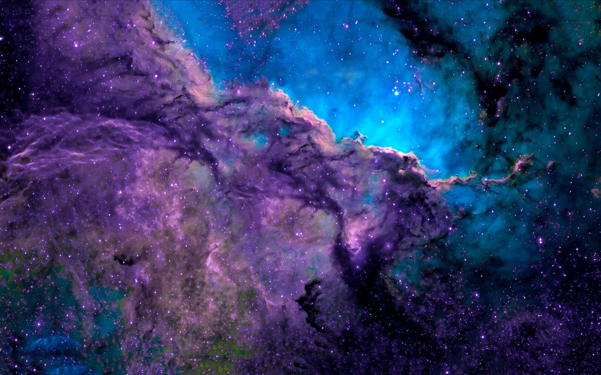 1920x1200 Space Purple Blue Nebula Wallpapers Pictures Photos Images